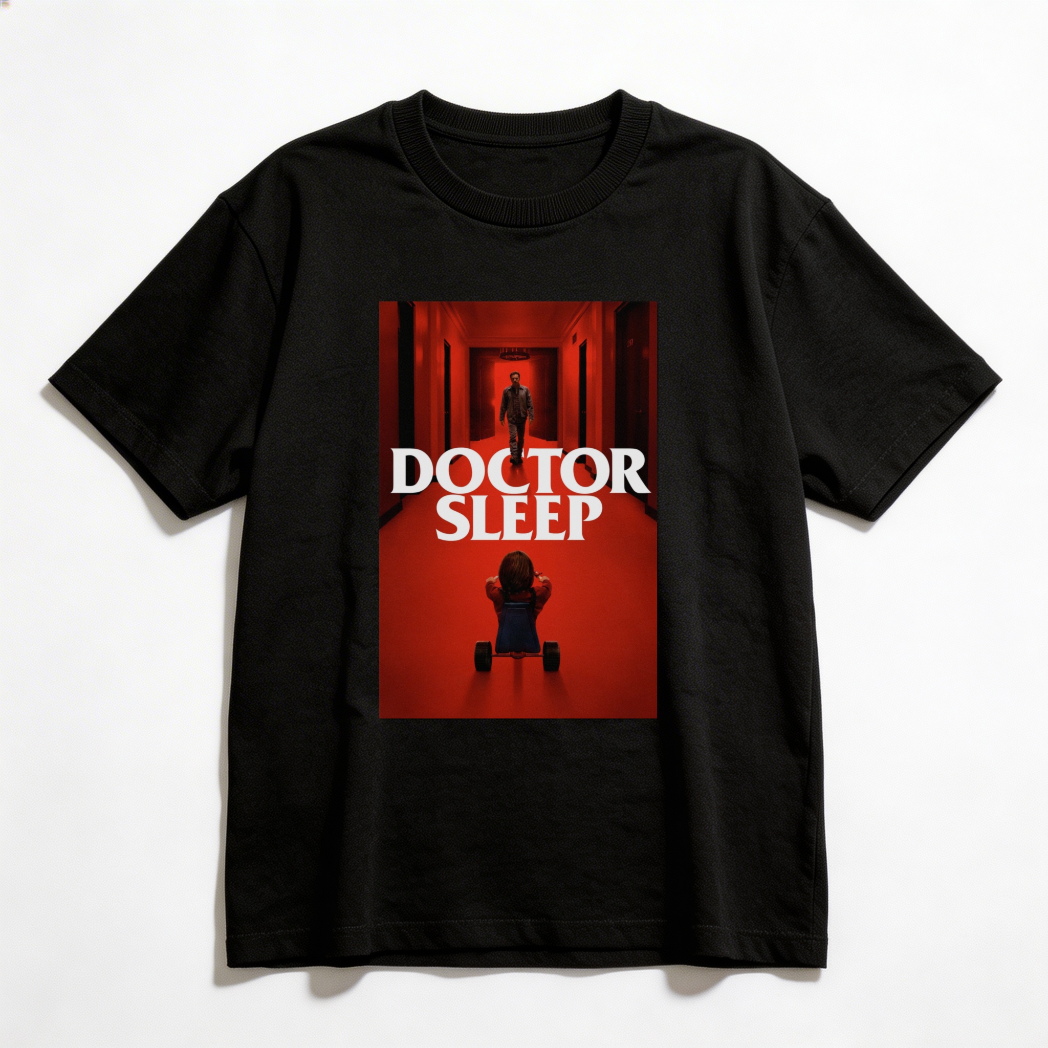 Camiseta_oversized_preto_camarada_do_alem_-_Doctor_Sleep_Doutor_sono | Doctor Sleep (Doutor sono)