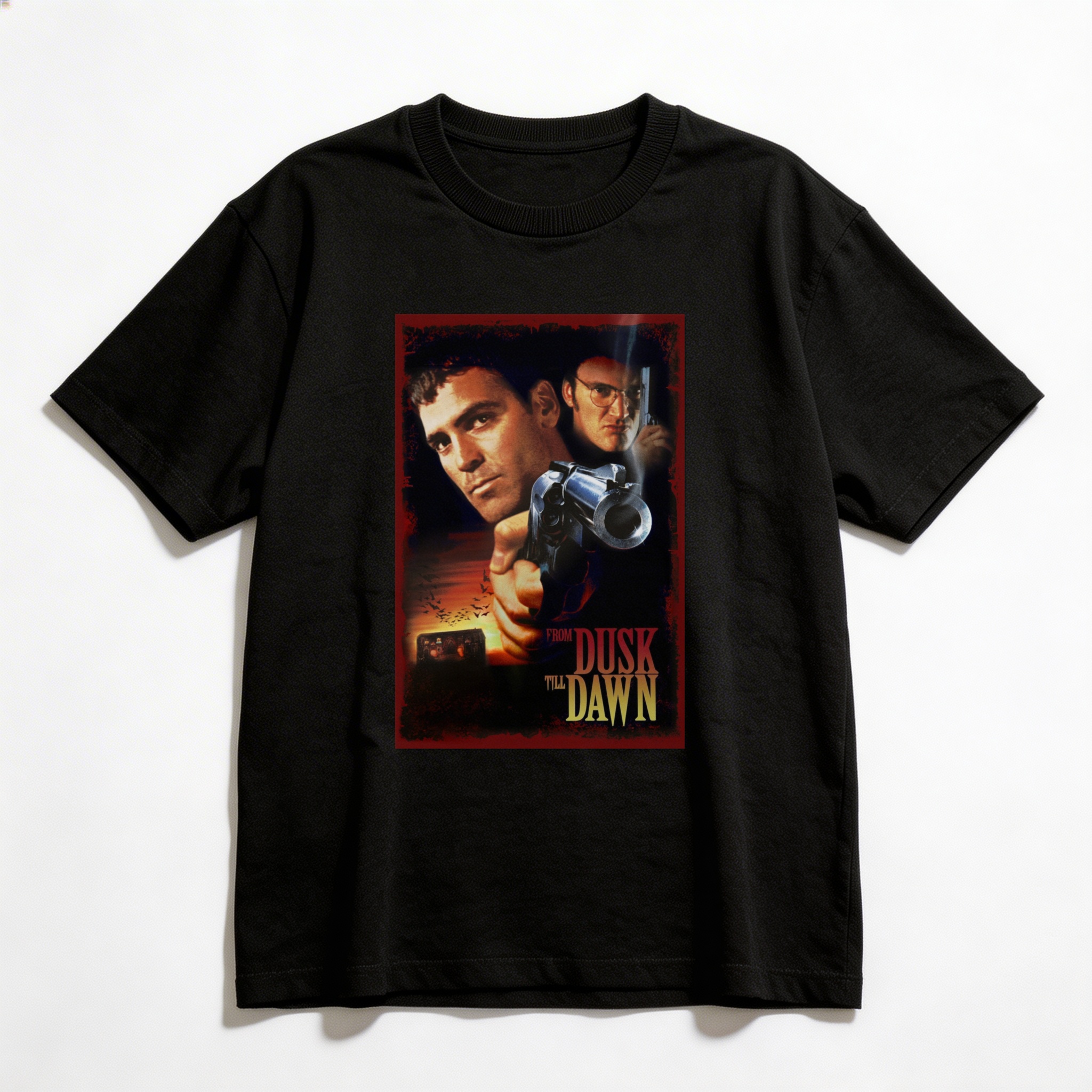 Camiseta_oversized_preto_camarada_do_alem_-_From_Dusk_Till_Dawn_Um_drink_no_inferno | From Dusk Till Dawn (Um drink no inferno)