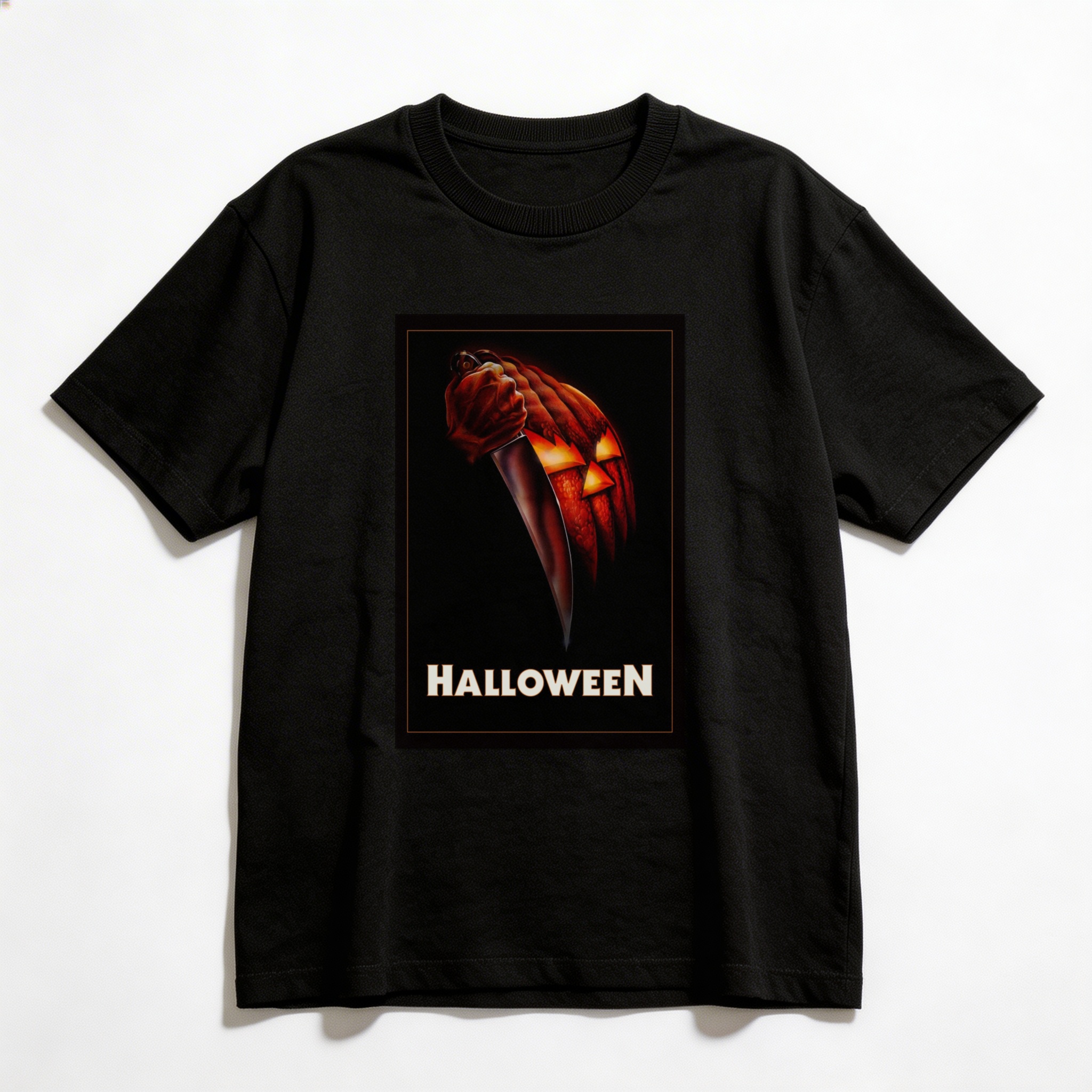 Camiseta_oversized_preto_camarada_do_alem_-_Halloween_Halloween_-_a_noite_do_terror | Halloween (Halloween - a noite do terror)
