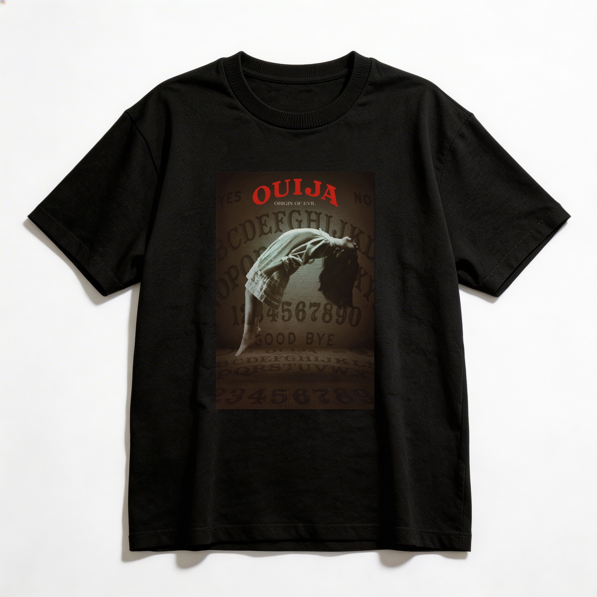 Camiseta_oversized_preto_camarada_do_alem_-_Ouija_Origin_of_Evil_Ouija_-_origem_do_mal | Ouija Origin of Evil (Ouija - origem do mal)