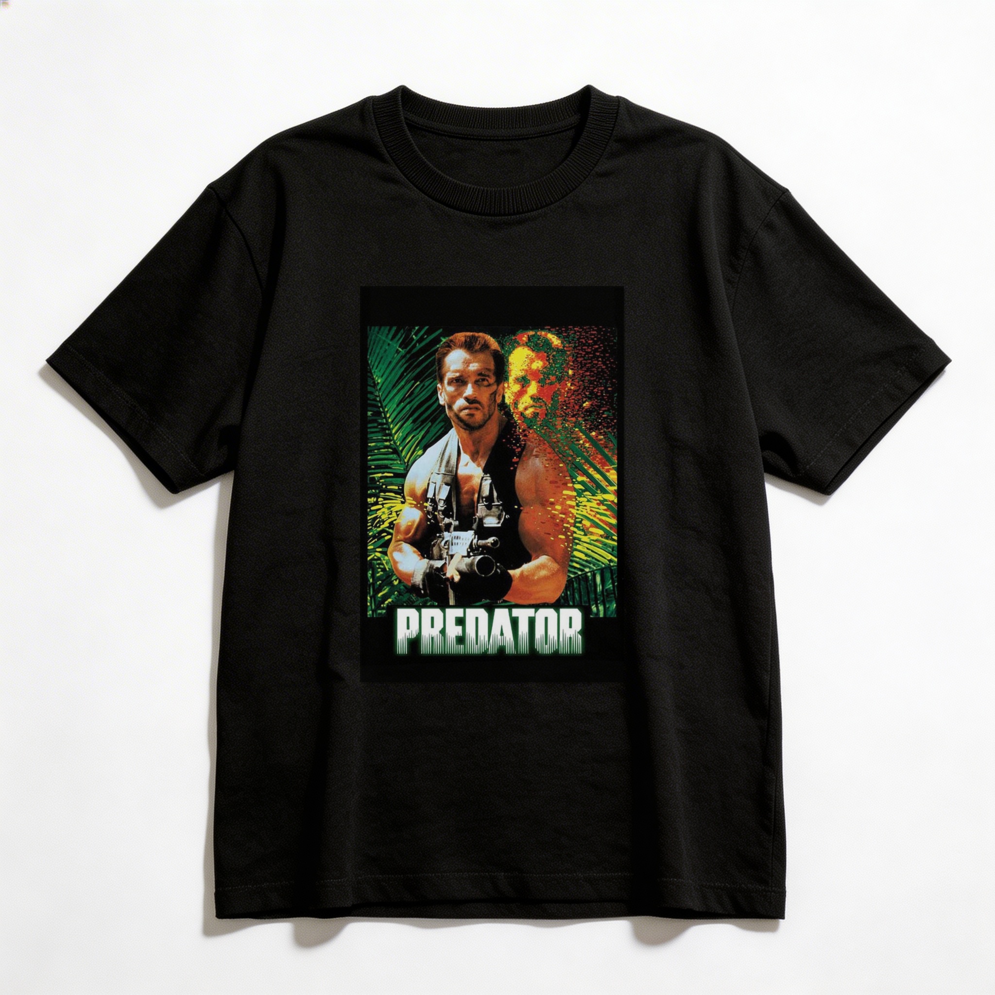 Camiseta_oversized_preto_camarada_do_alem_-_Predator_O_predador | Predator (O predador)