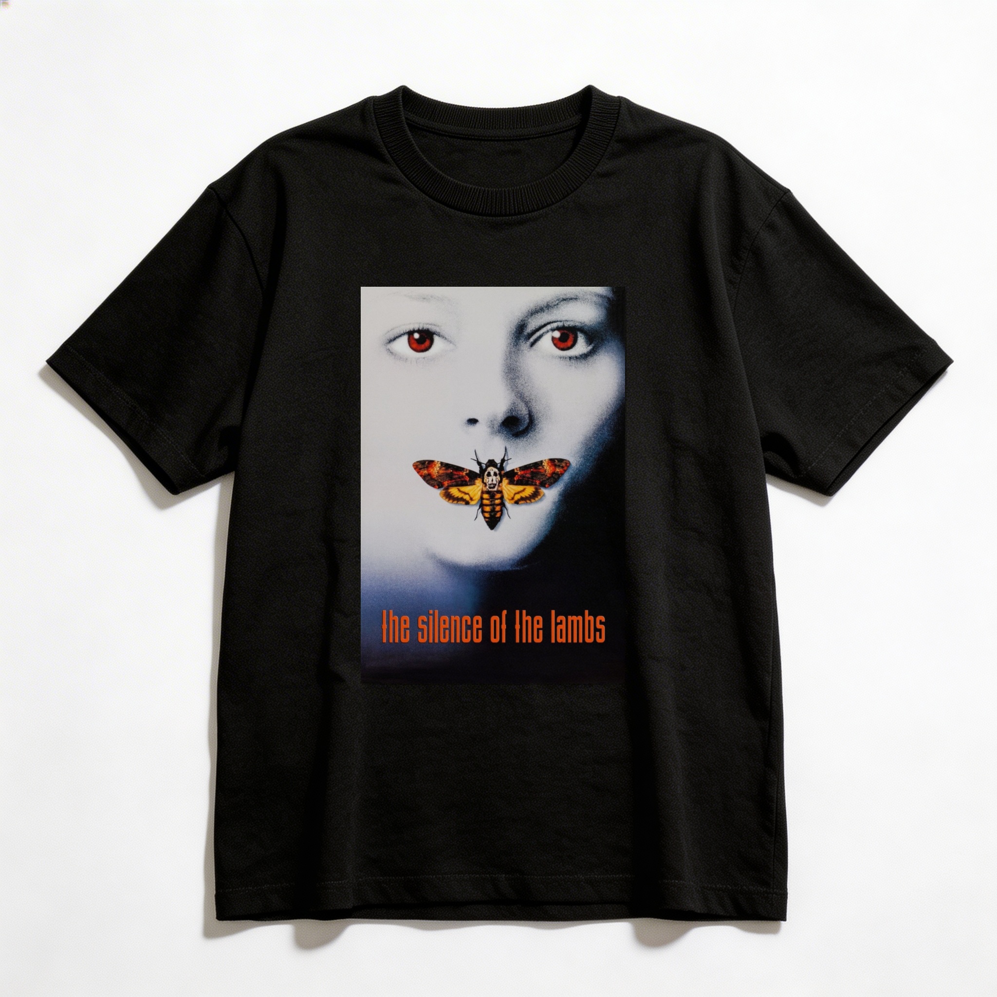 Camiseta_oversized_preto_camarada_do_alem_-_The_Silence_of_the_Lambs_O_silencio_dos_inocentes | The Silence of the Lambs (O silêncio dos inocentes)