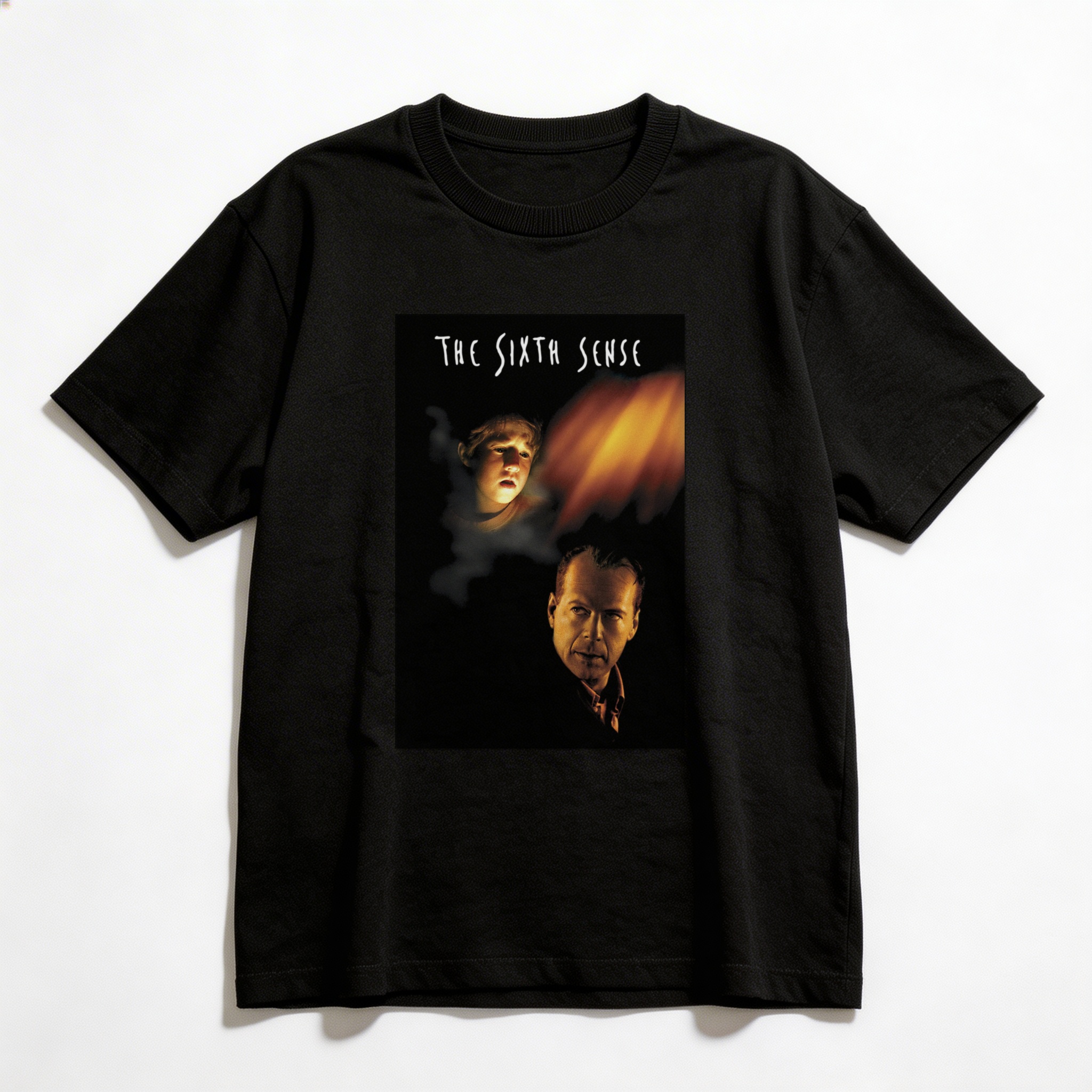 Camiseta_oversized_preto_camarada_do_alem_-_The_Sixth_Sense_O_sexto_sentido | The Sixth Sense (O sexto sentido)