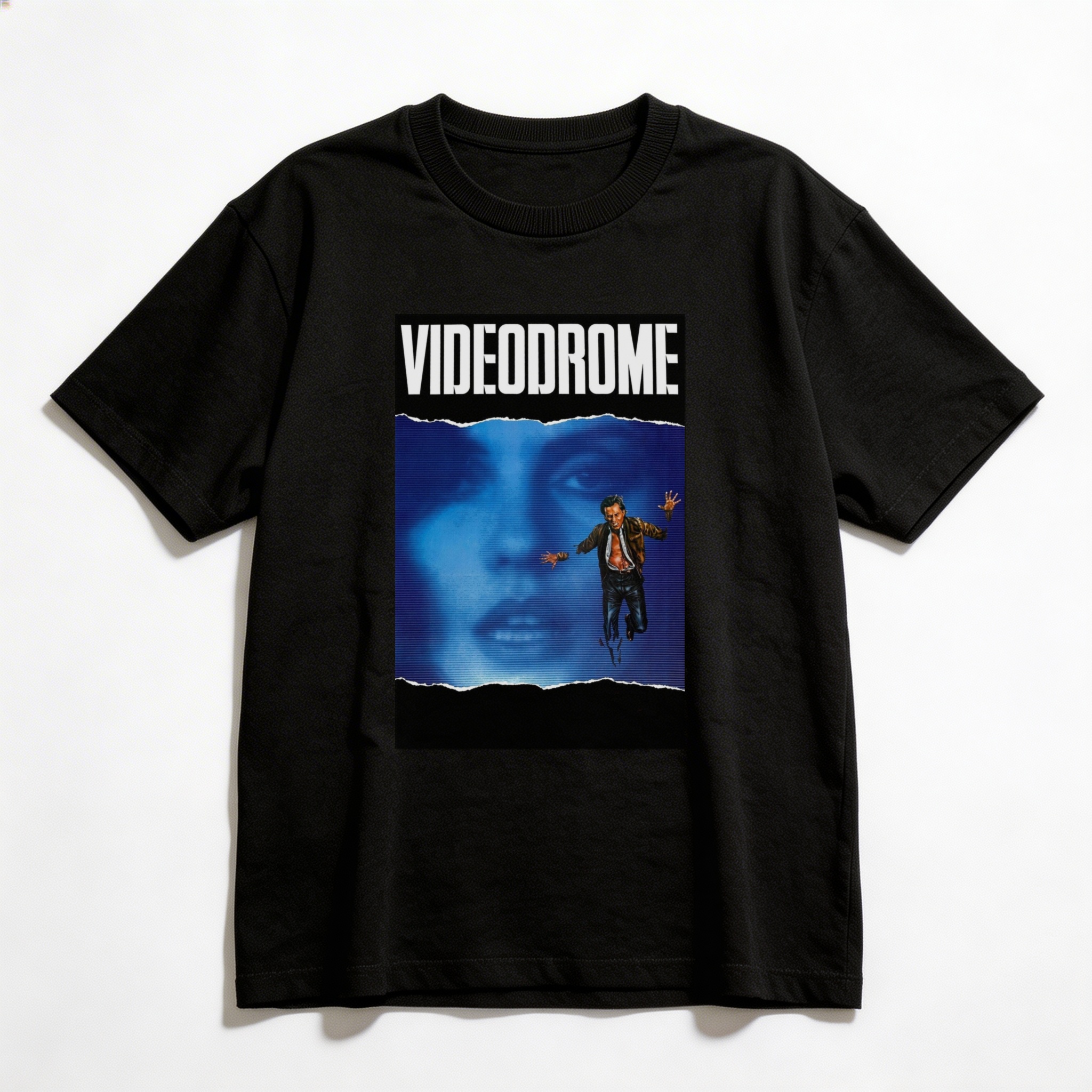 Camiseta_oversized_preto_camarada_do_alem_-_Videodrome_Videodrome_-_a_sindrome_do_video | Videodrome (Videodrome - a síndrome do vídeo)