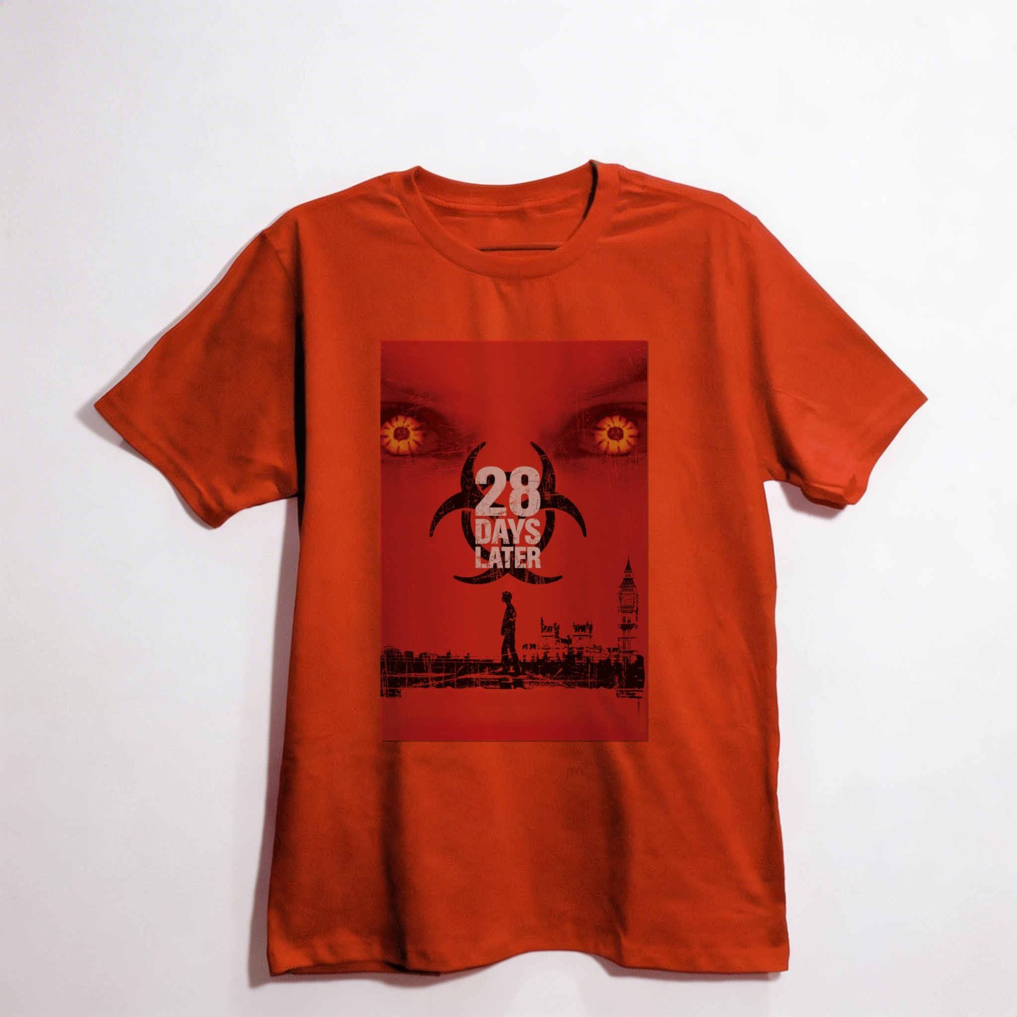 Camiseta_oversized_vermelho_camarada_do_alem_-_28_Days_Later_Exterminio | 28 Days Later (Exterminio)