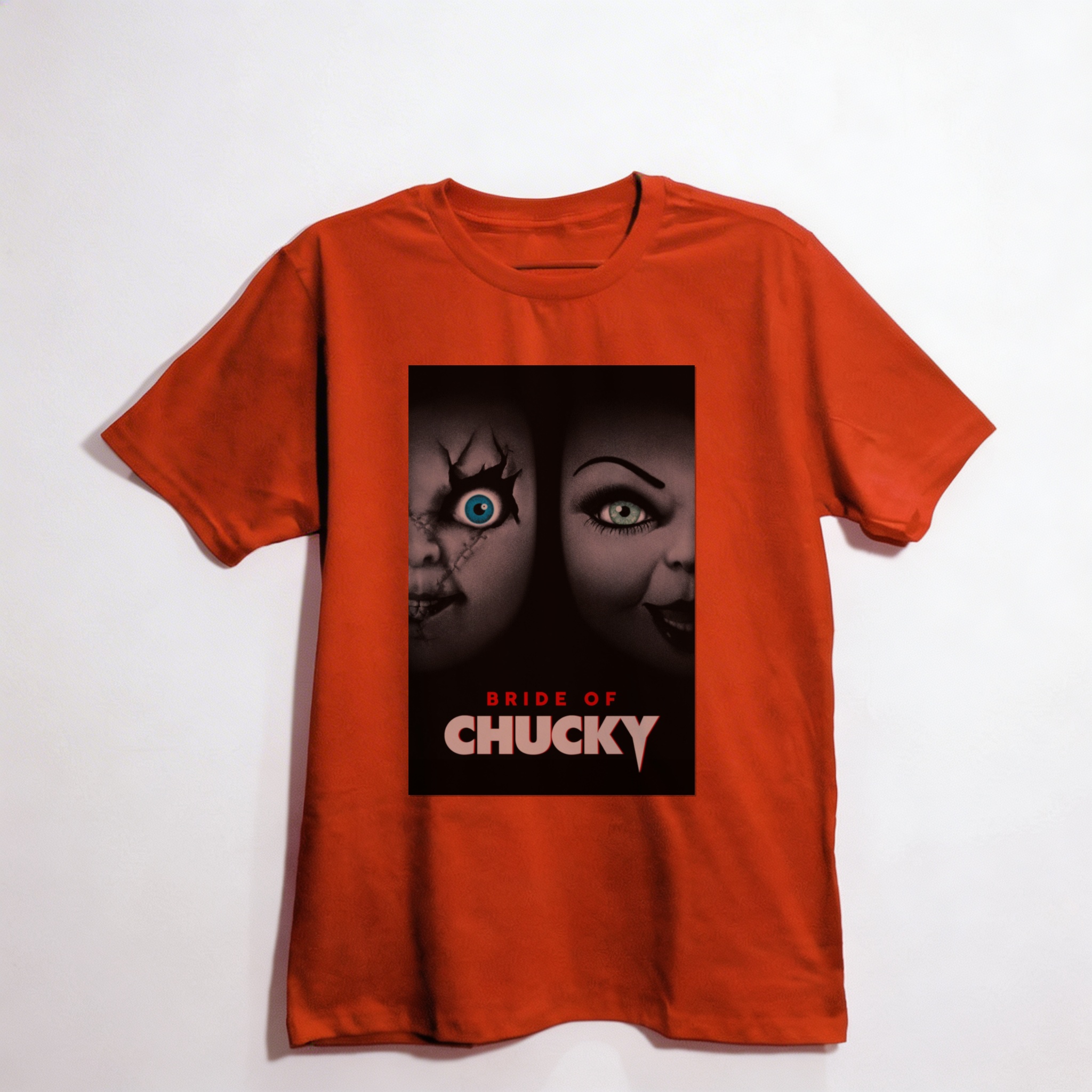 Camiseta_oversized_vermelho_camarada_do_alem_-_Bride_of_Chucky_A_noiva_de_Chucky | Bride of Chucky (A noiva de Chucky)