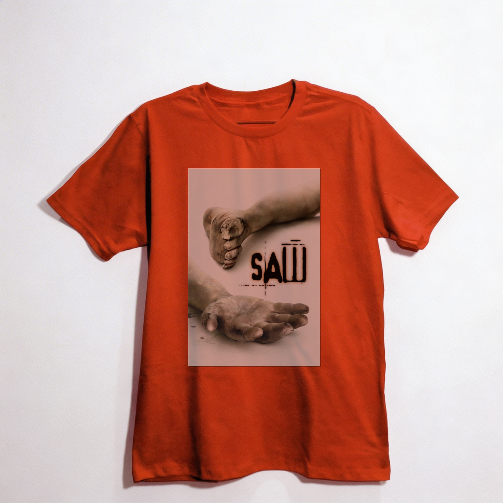 Camiseta_oversized_vermelho_camarada_do_alem_-_Saw_Jogos_mortais | Saw (Jogos mortais)