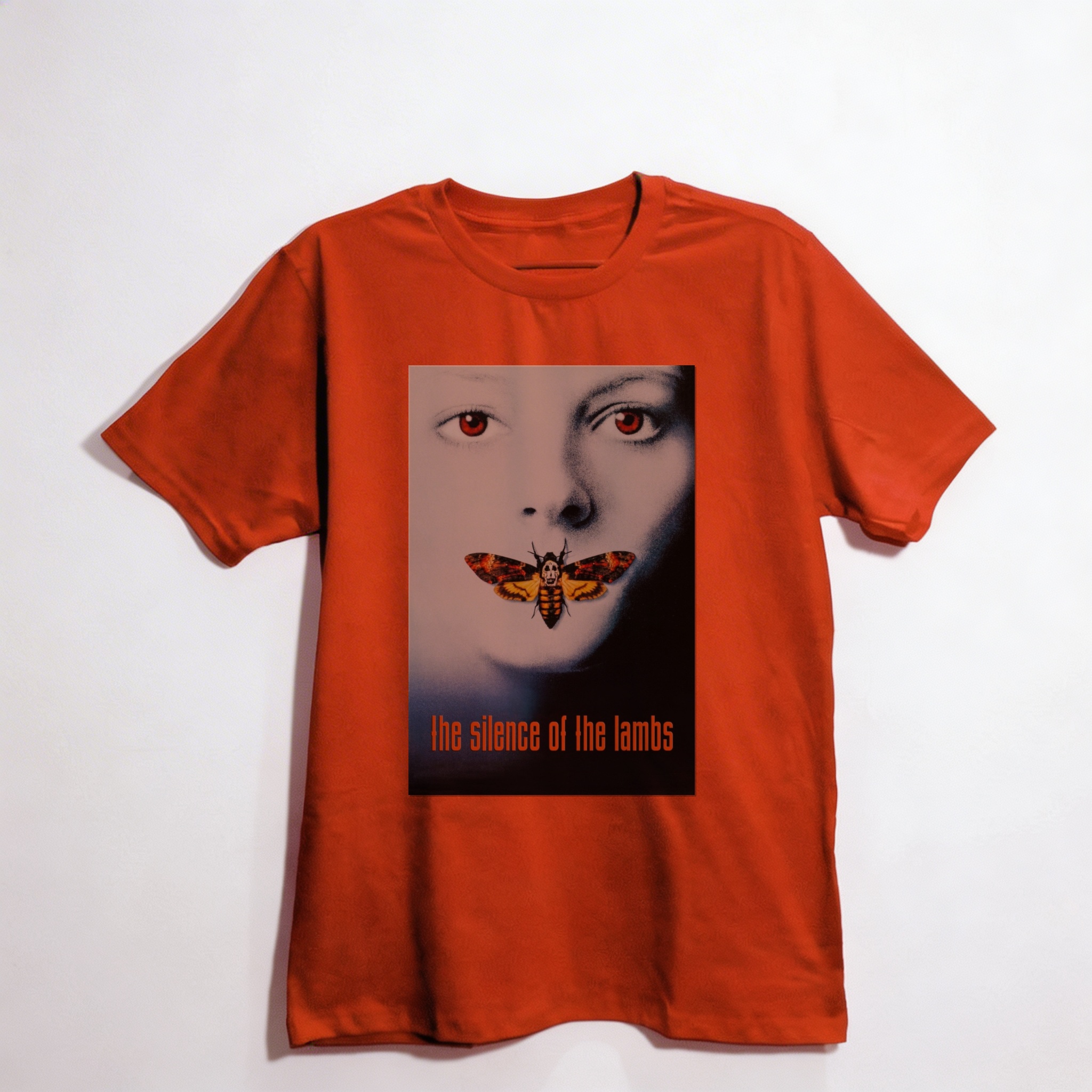 Camiseta_oversized_vermelho_camarada_do_alem_-_The_Silence_of_the_Lambs_O_silencio_dos_inocentes | The Silence of the Lambs (O silêncio dos inocentes)