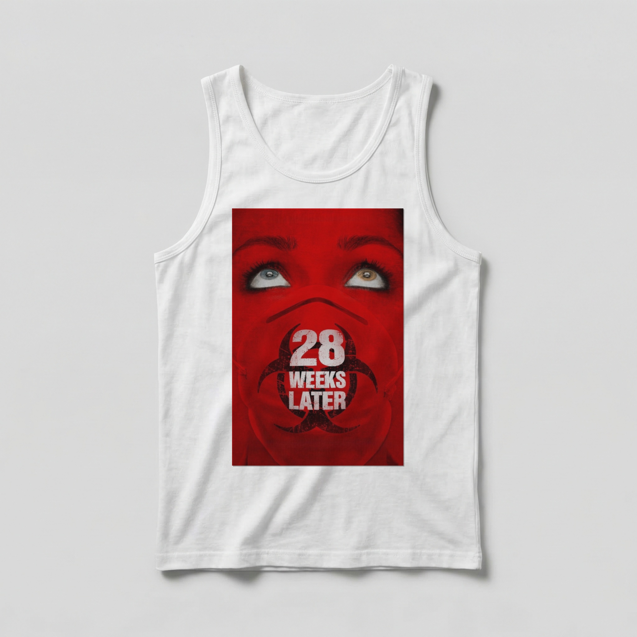 Camiseta_regata_branco_camarada_do_alem_-_28_Weeks_Later_Exterminio_2 | 28 Weeks Later (Exterminio 2)