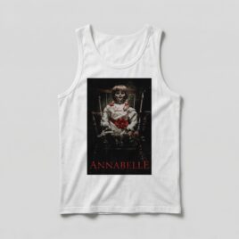 Camiseta_regata_branco_camarada_do_alem_-_Annabelle | Annabelle