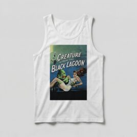 Camiseta_regata_branco_camarada_do_alem_-_Creature_from_the_Black_Lagoon_O_monstro_da_lagoa_negra | Creature from the Black Lagoon (O monstro da lagoa negra)