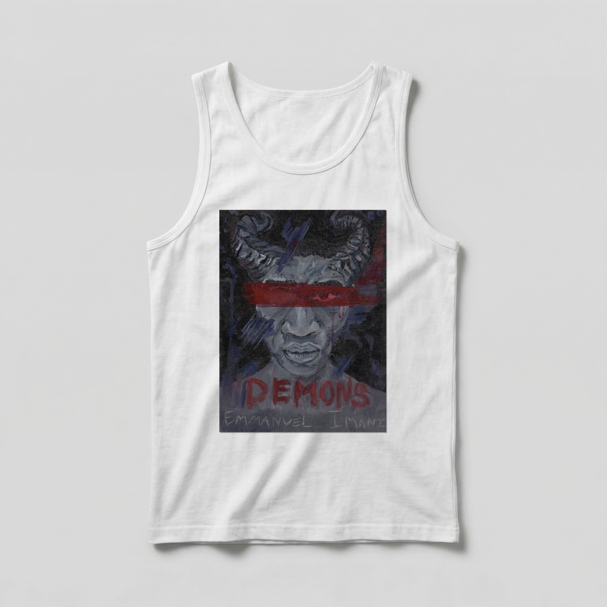 Camiseta_regata_branco_camarada_do_alem_-_Demons_Demons_-_filhos_das_trevas | Demons (Demons - filhos das trevas)