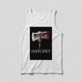 Camiseta_regata_branco_camarada_do_alem_-_Hatchet | Hatchet
