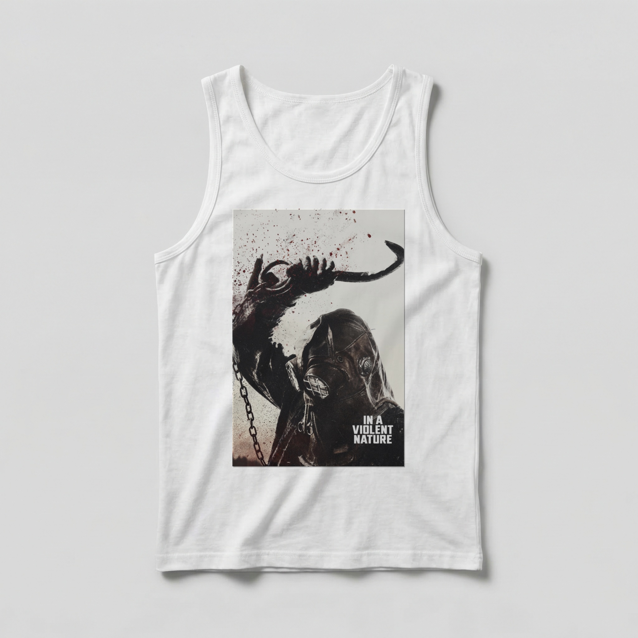 Camiseta_regata_branco_camarada_do_alem_-_In_a_Violent_Nature | In a Violent Nature