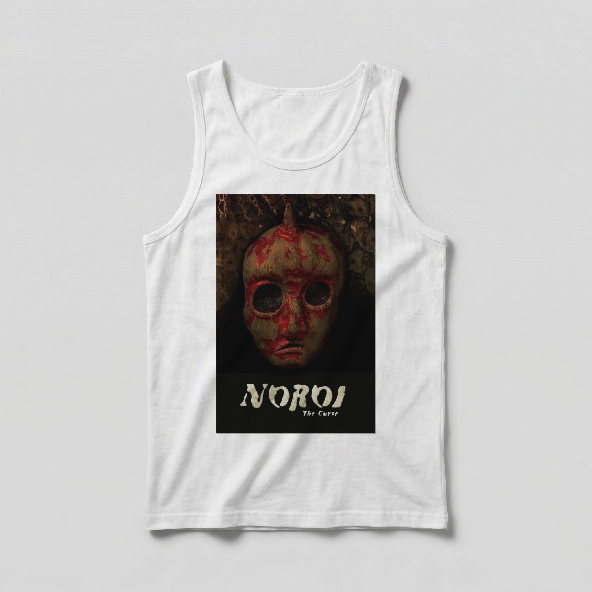 Camiseta_regata_branco_camarada_do_alem_-_Noroi_The_Curse_Noroi_the_curse | Noroi The Curse (Noroi: the curse)