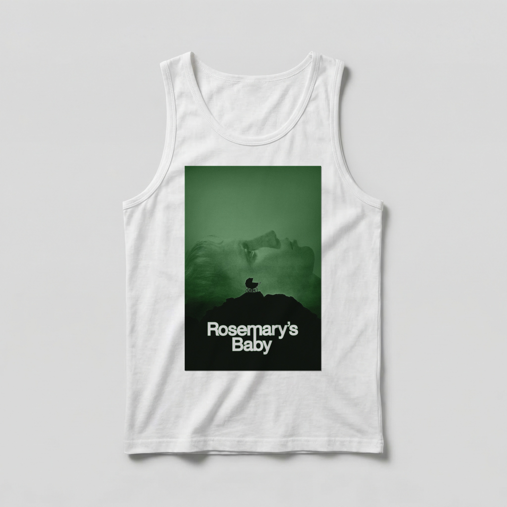 Camiseta_regata_branco_camarada_do_alem_-_Rosemarys_Baby_O_bebe_de_Rosemary | Rosemarys Baby (O bebê de Rosemary)