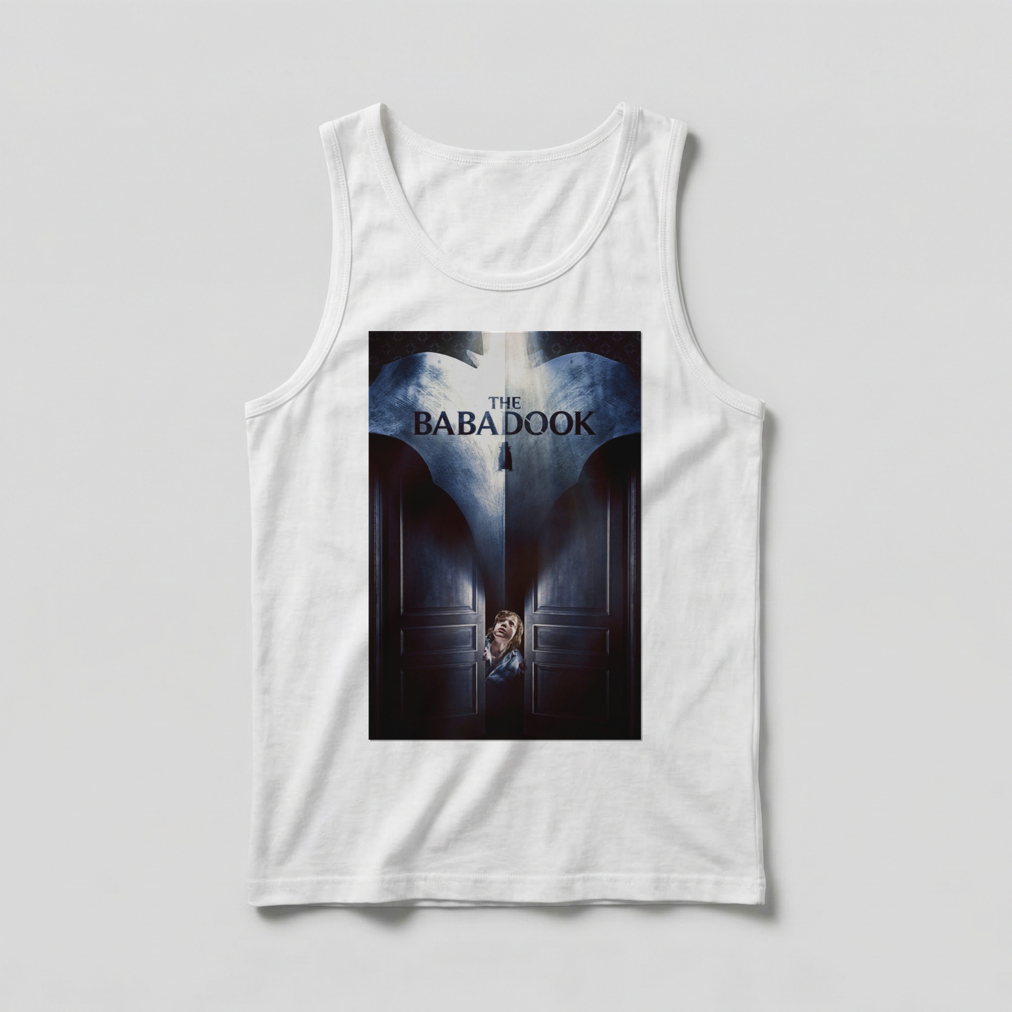 Camiseta_regata_branco_camarada_do_alem_-_The_Babadook_Babadook | The Babadook (Babadook)