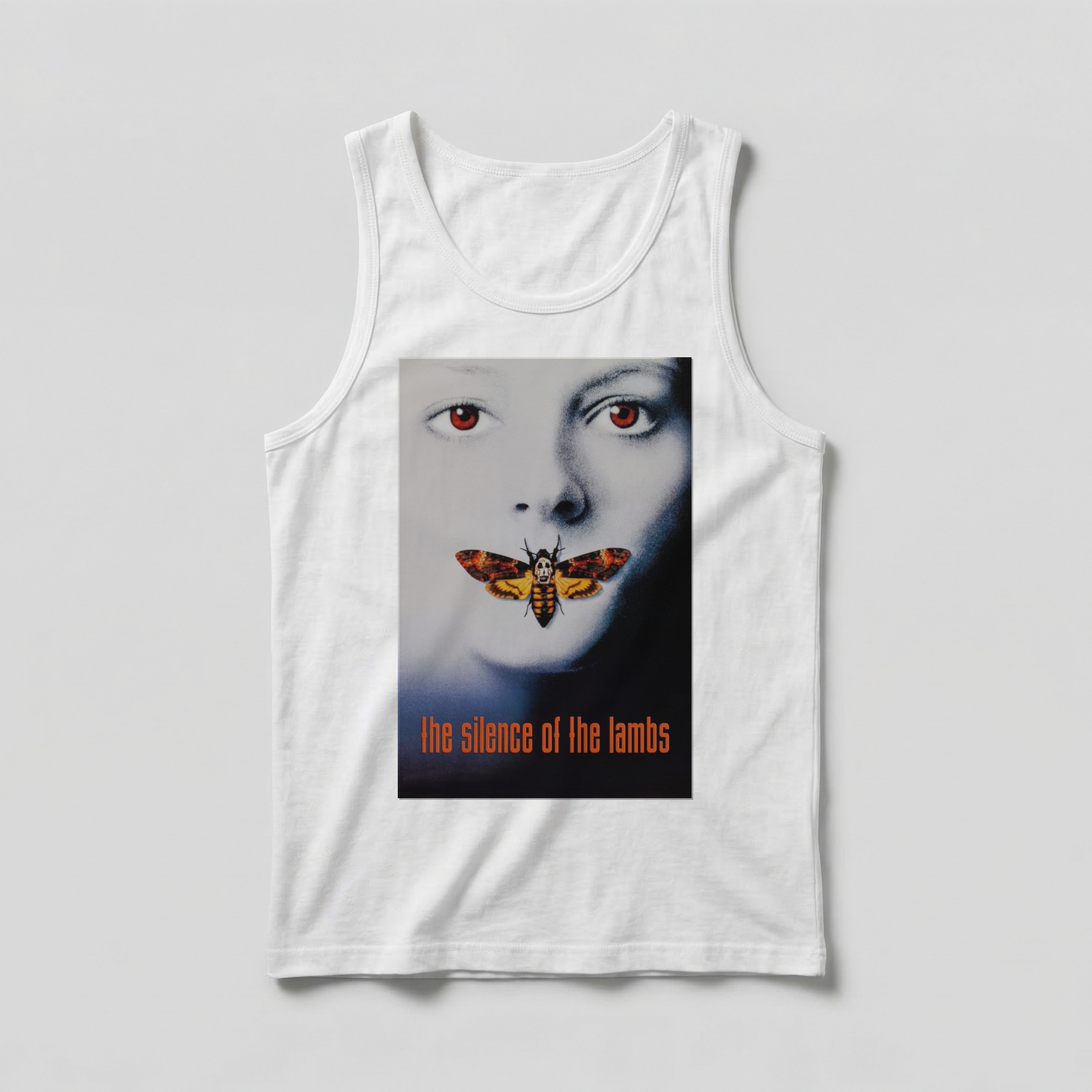 Camiseta_regata_branco_camarada_do_alem_-_The_Silence_of_the_Lambs_O_silencio_dos_inocentes | The Silence of the Lambs (O silêncio dos inocentes)