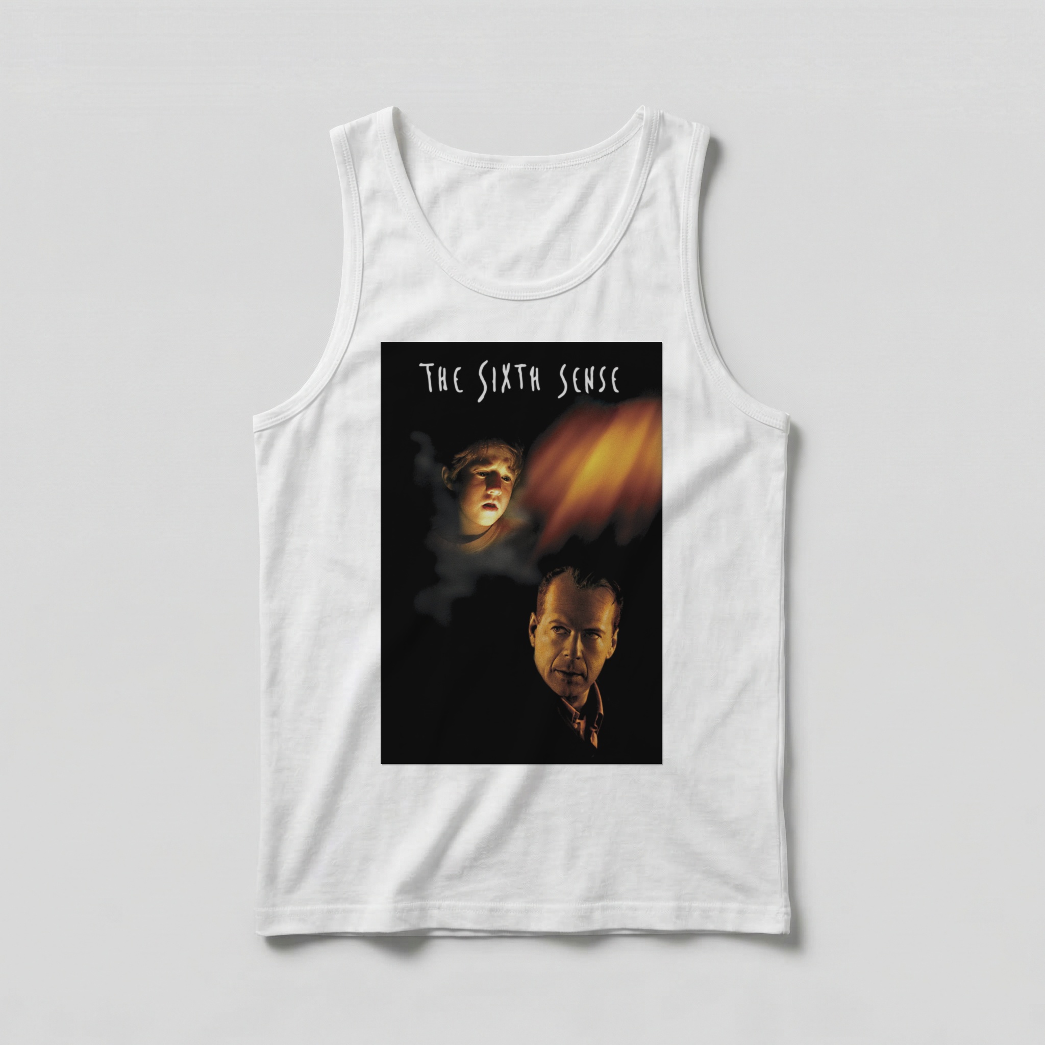 Camiseta_regata_branco_camarada_do_alem_-_The_Sixth_Sense_O_sexto_sentido | The Sixth Sense (O sexto sentido)