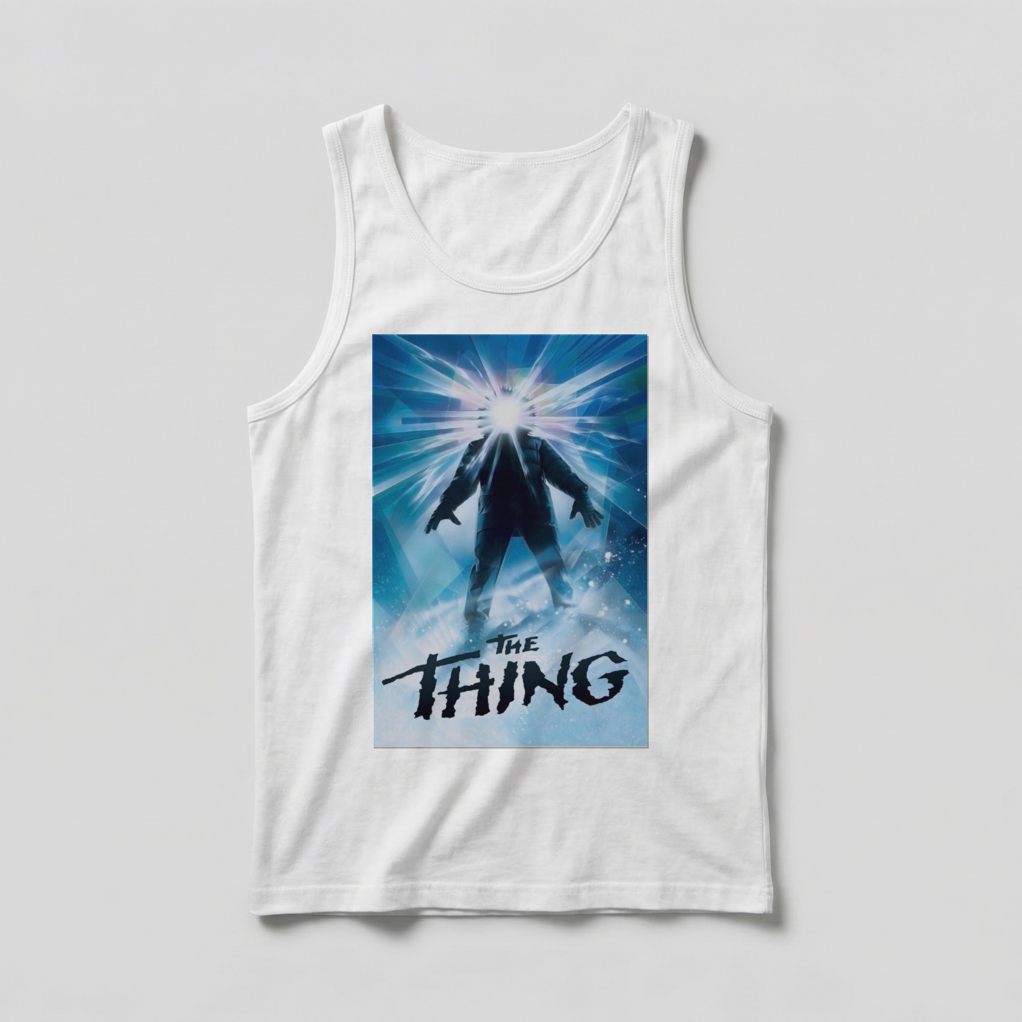 Camiseta_regata_branco_camarada_do_alem_-_The_Thing_O_enigma_de_outro_mundo | The Thing (O enigma de outro mundo)