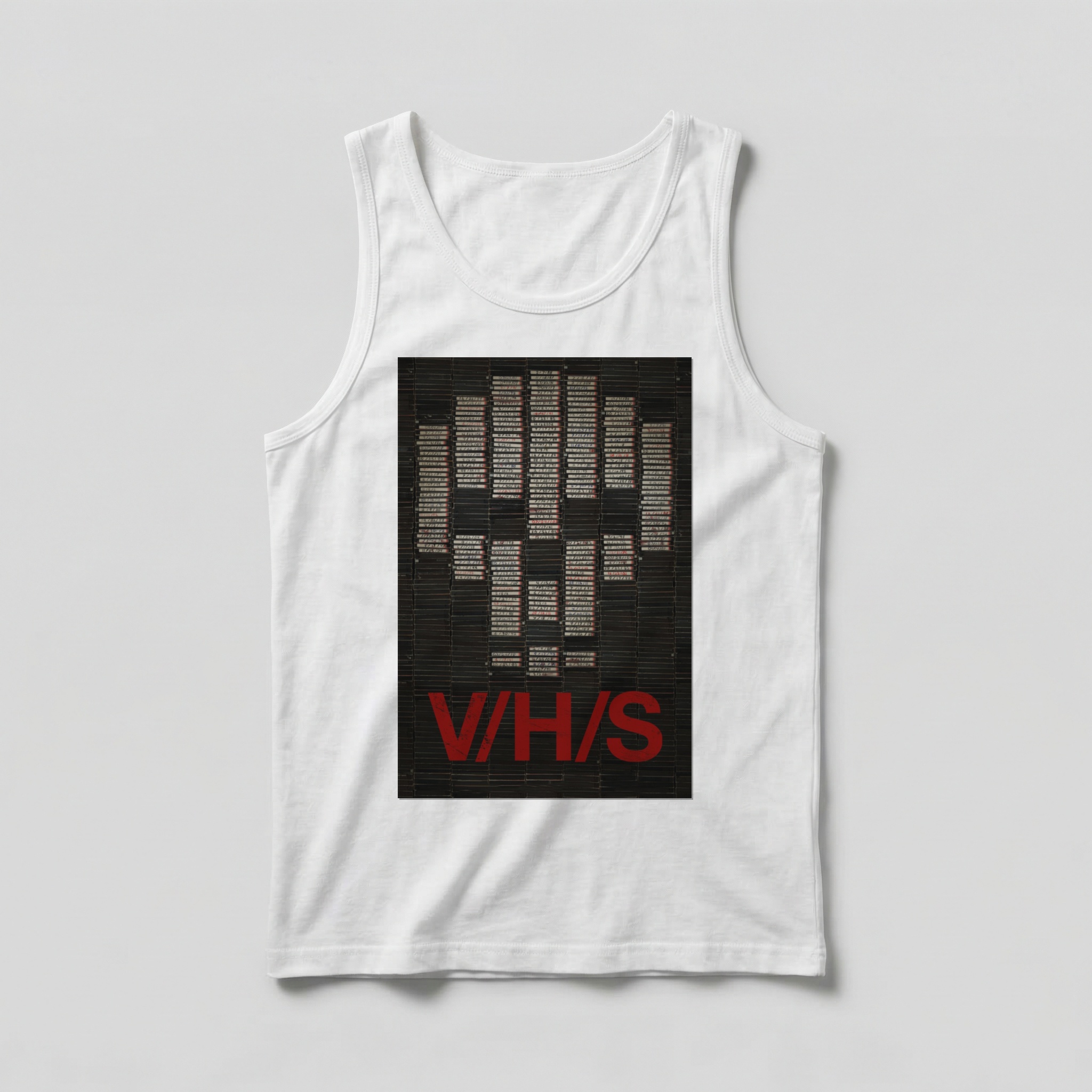 Camiseta_regata_branco_camarada_do_alem_-_VHS_VHS | VHS (VHS)