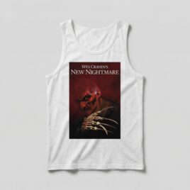 Camiseta_regata_branco_camarada_do_alem_-_Wes_Cravens_New_Nightmare_O_novo_pesadelo_-_o_retorno_de_Freddy_Krueger | Wes Cravens New Nightmare (O novo pesadelo - o retorno de Freddy Krueger)