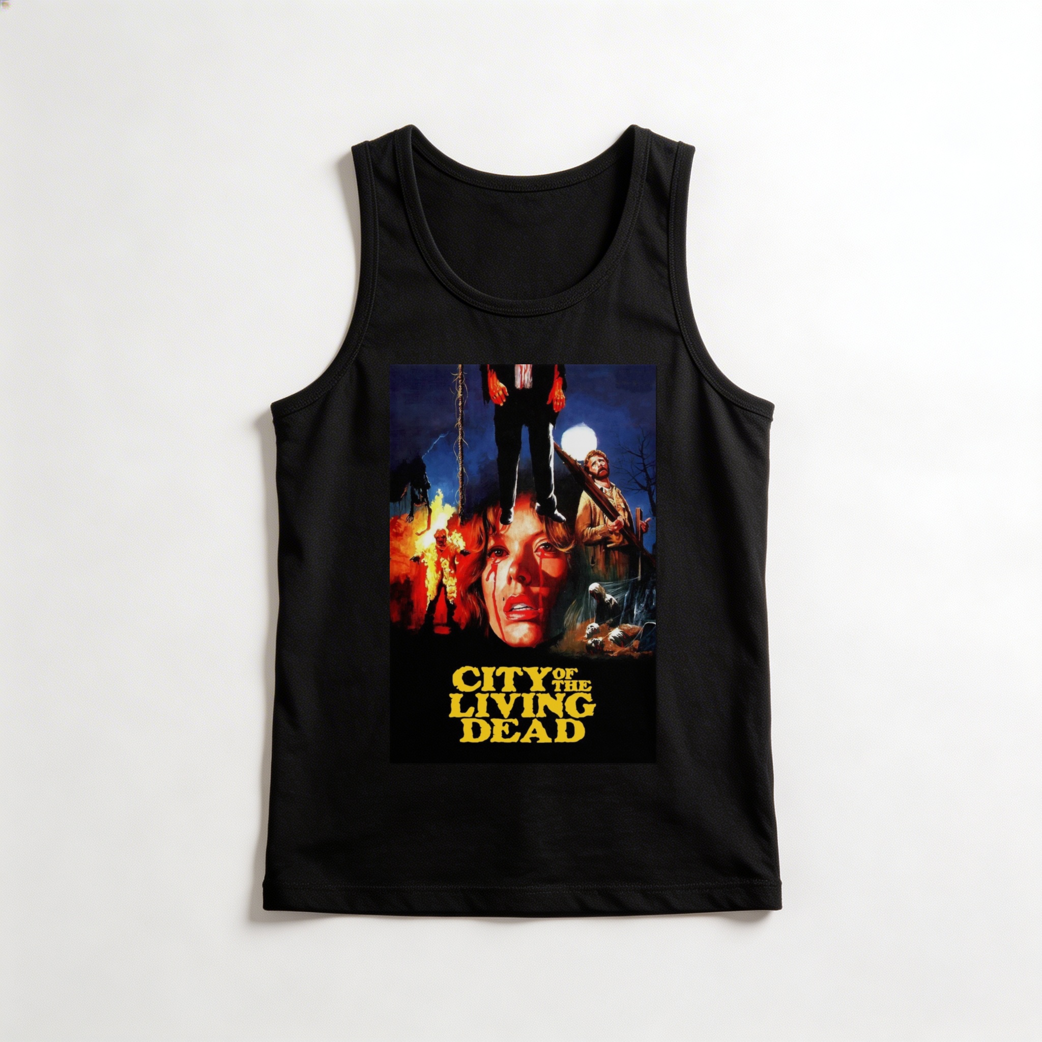 Camiseta_regata_preto_camarada_do_alem_-_City_of_the_Living_Dead_Pavor_na_cidade_dos_zumbis | City of the Living Dead (Pavor na cidade dos zumbis)