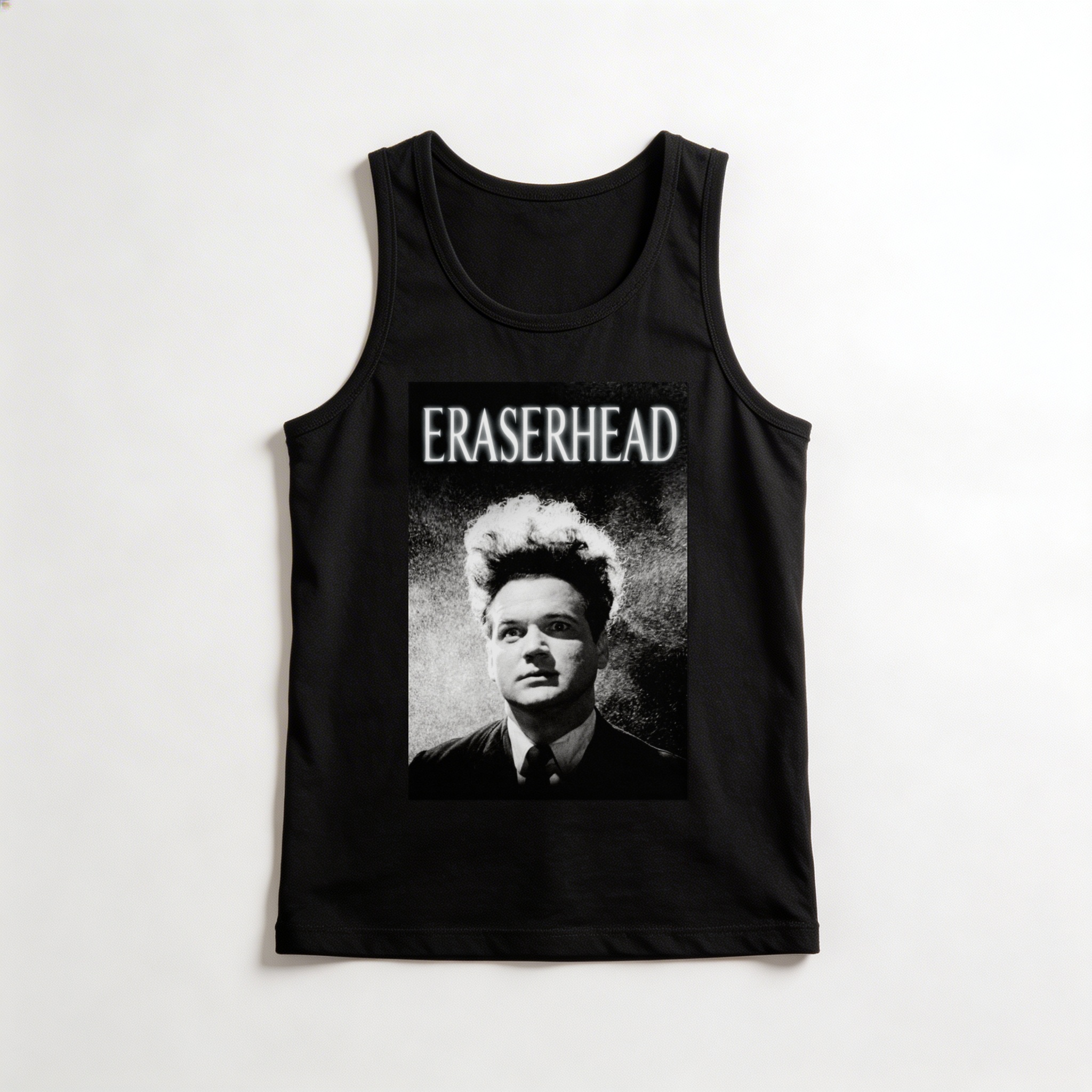 Camiseta_regata_preto_camarada_do_alem_-_Eraserhead | Eraserhead