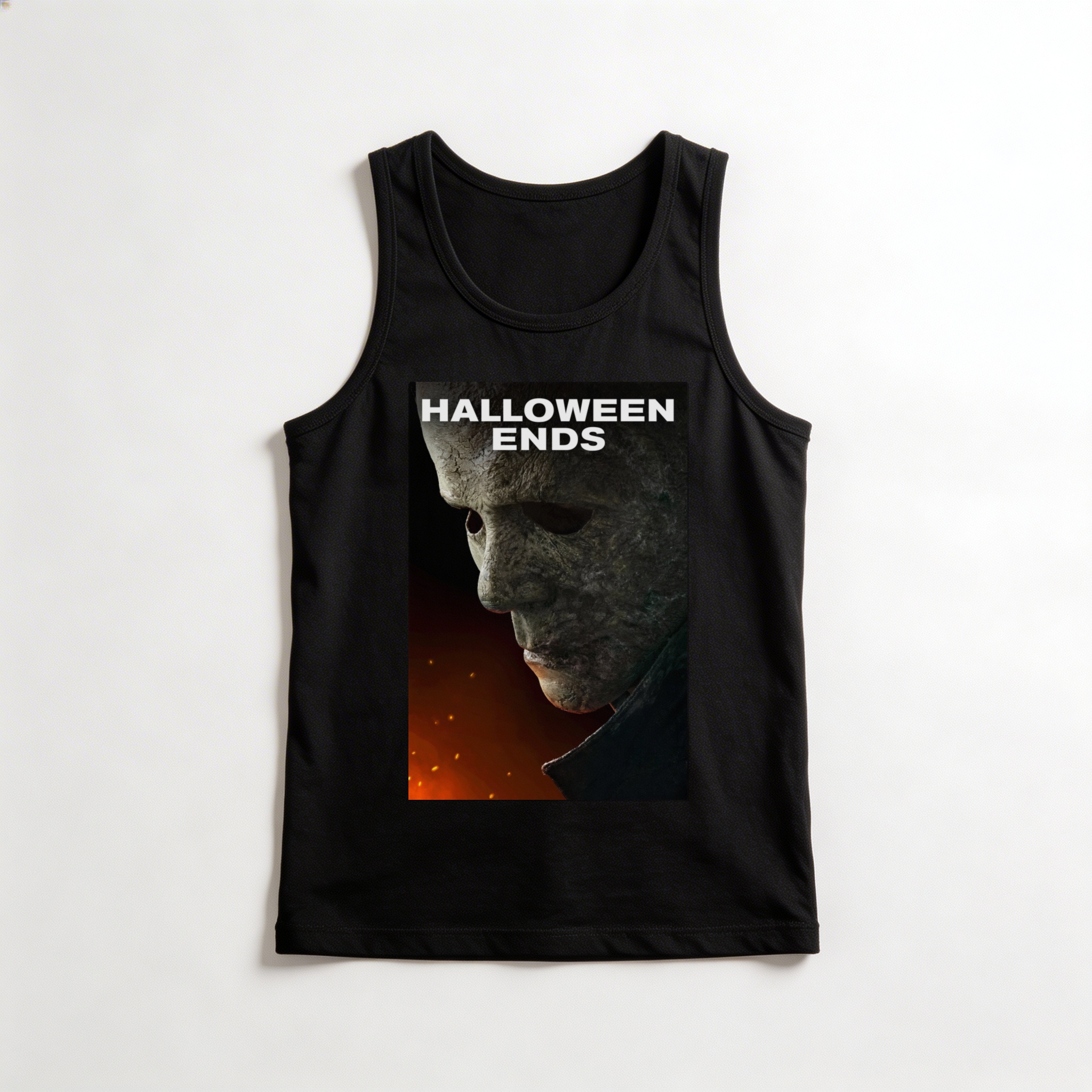 Camiseta_regata_preto_camarada_do_alem_-_Halloween_Ends_Halloween_ends_-_o_final | Halloween Ends (Halloween ends - o final)