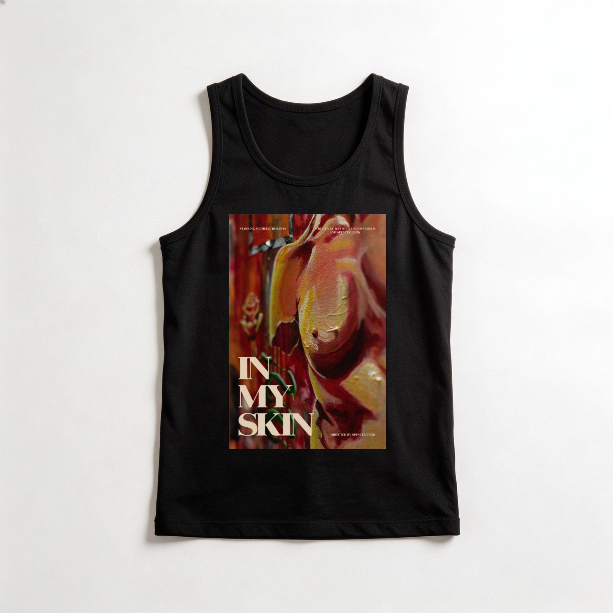 Camiseta_regata_preto_camarada_do_alem_-_In_My_Skin_Na_minha_pele | In My Skin (Na minha pele)