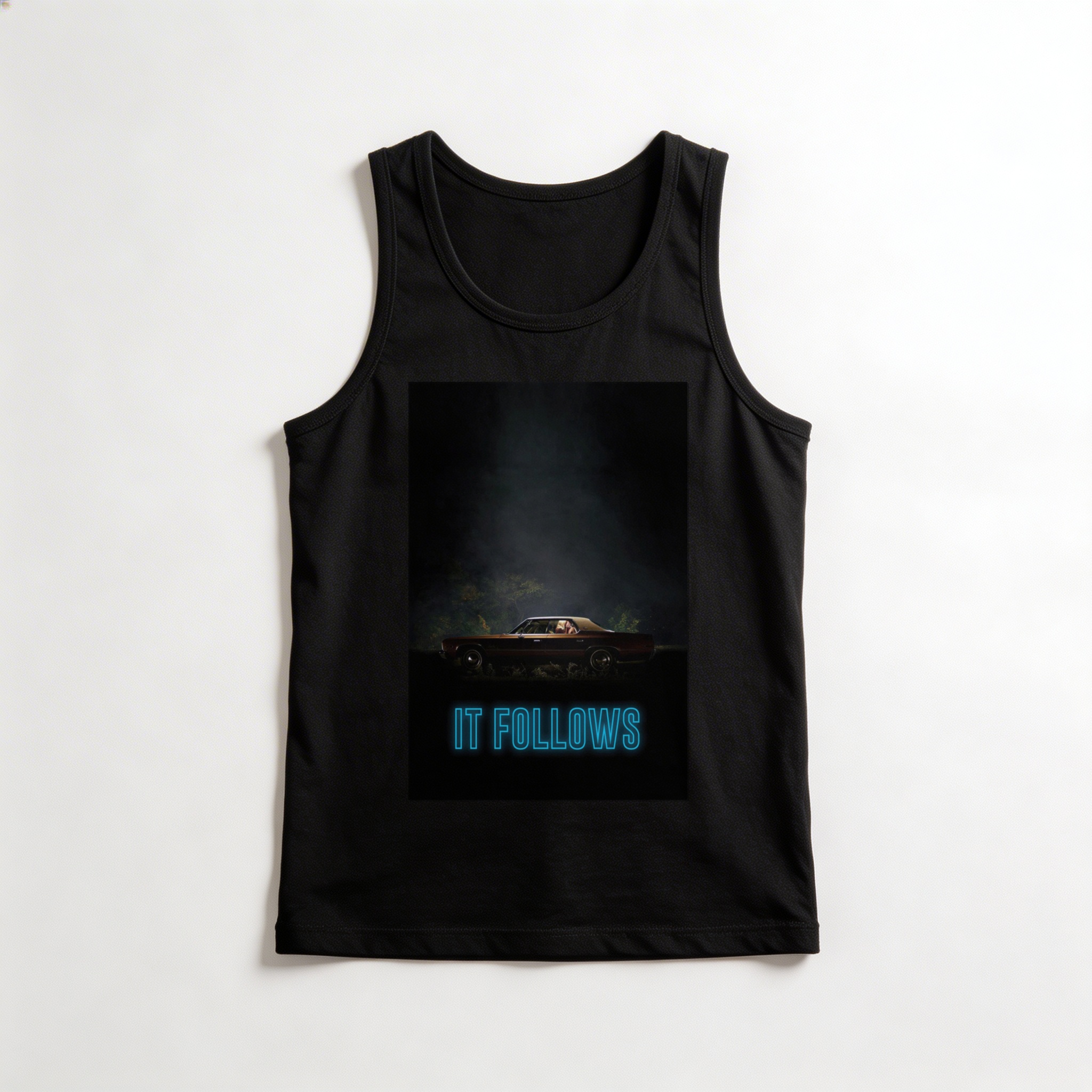 Camiseta_regata_preto_camarada_do_alem_-_It_Follows_A_maldicao | It Follows (A maldição)