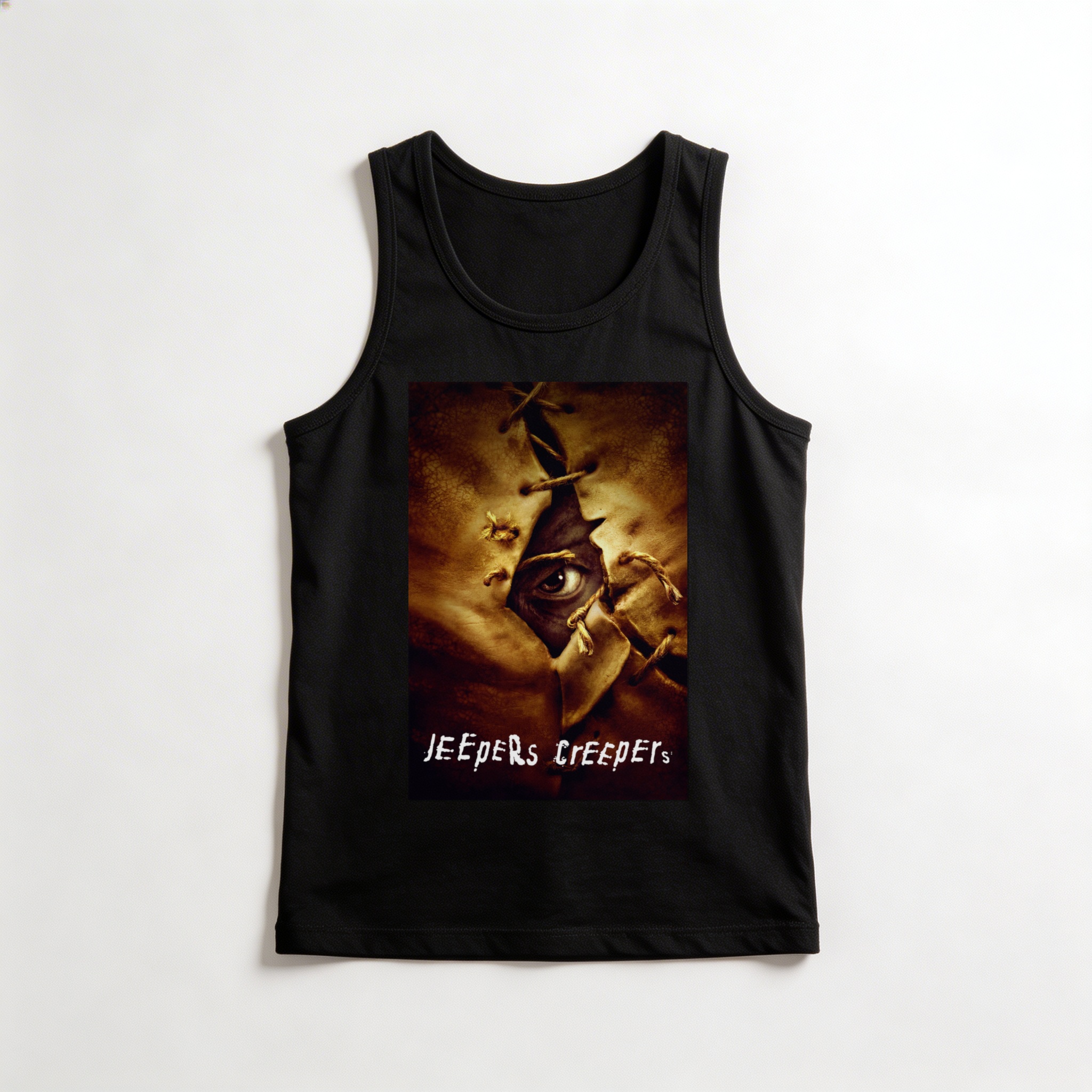 Camiseta_regata_preto_camarada_do_alem_-_Jeepers_Creepers_Olhos_famintos | Jeepers Creepers (Olhos famintos)