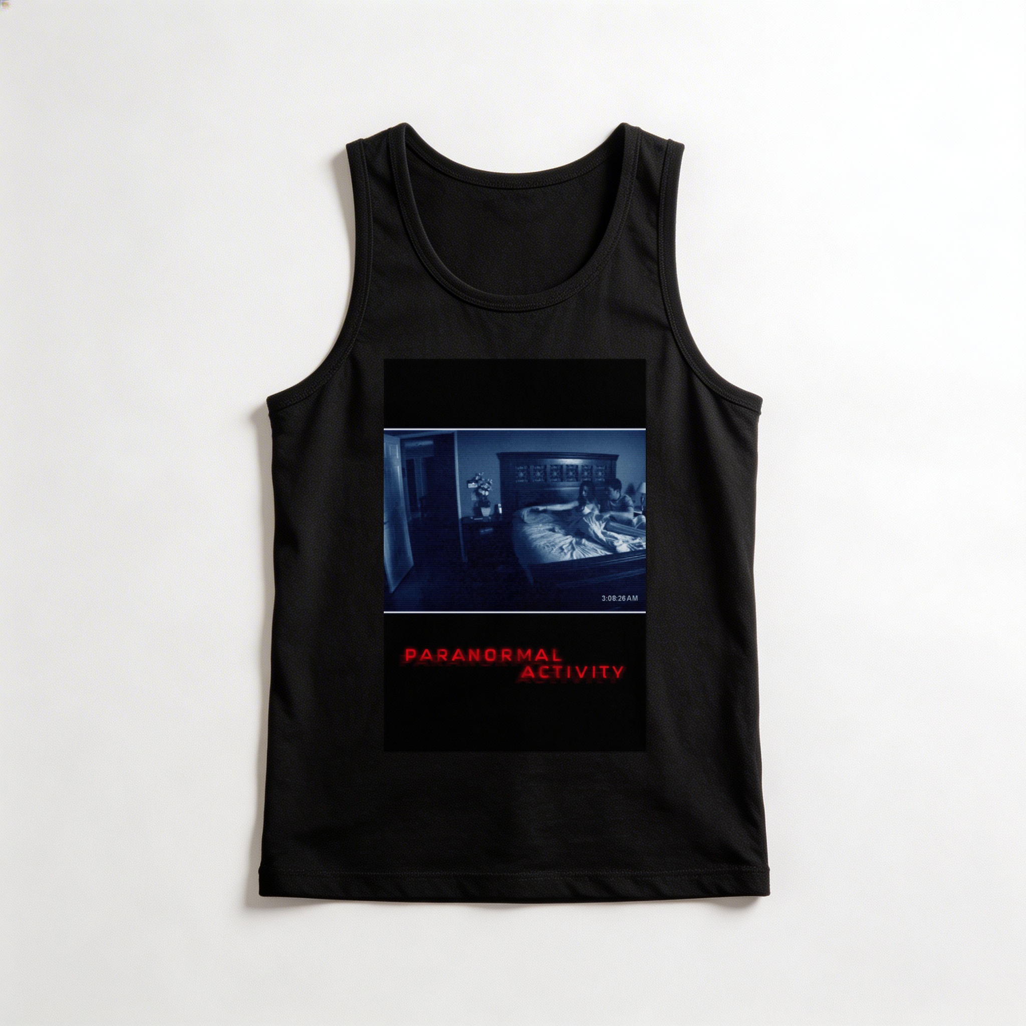 Camiseta_regata_preto_camarada_do_alem_-_Paranormal_Activity_Atividade_paranormal | Paranormal Activity (Atividade paranormal)