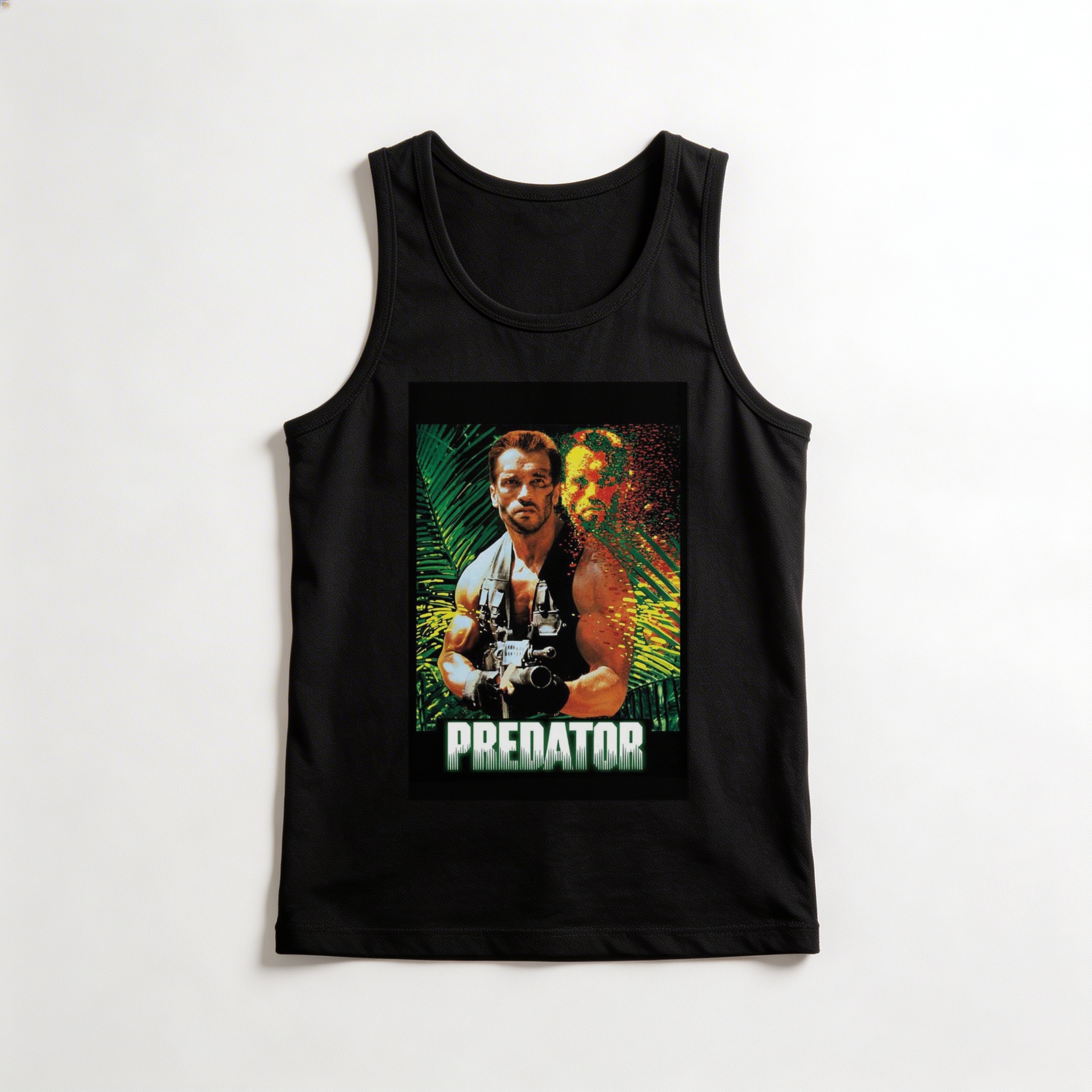 Camiseta_regata_preto_camarada_do_alem_-_Predator_O_predador | Predator (O predador)