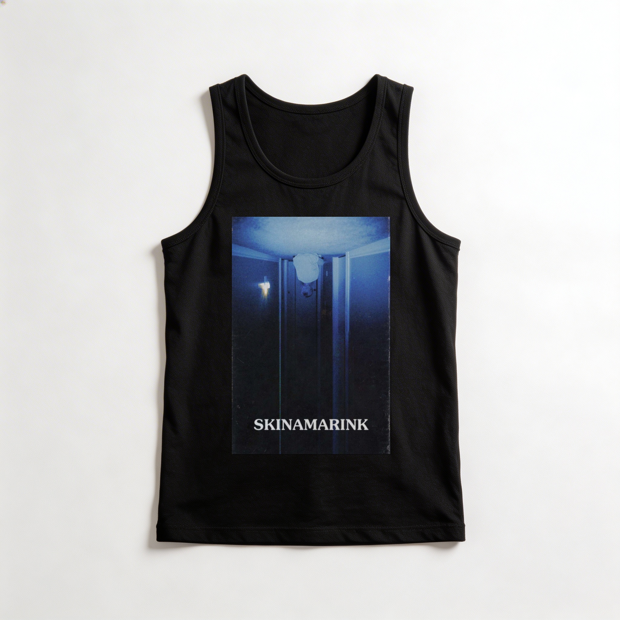 Camiseta_regata_preto_camarada_do_alem_-_Skinamarink | Skinamarink