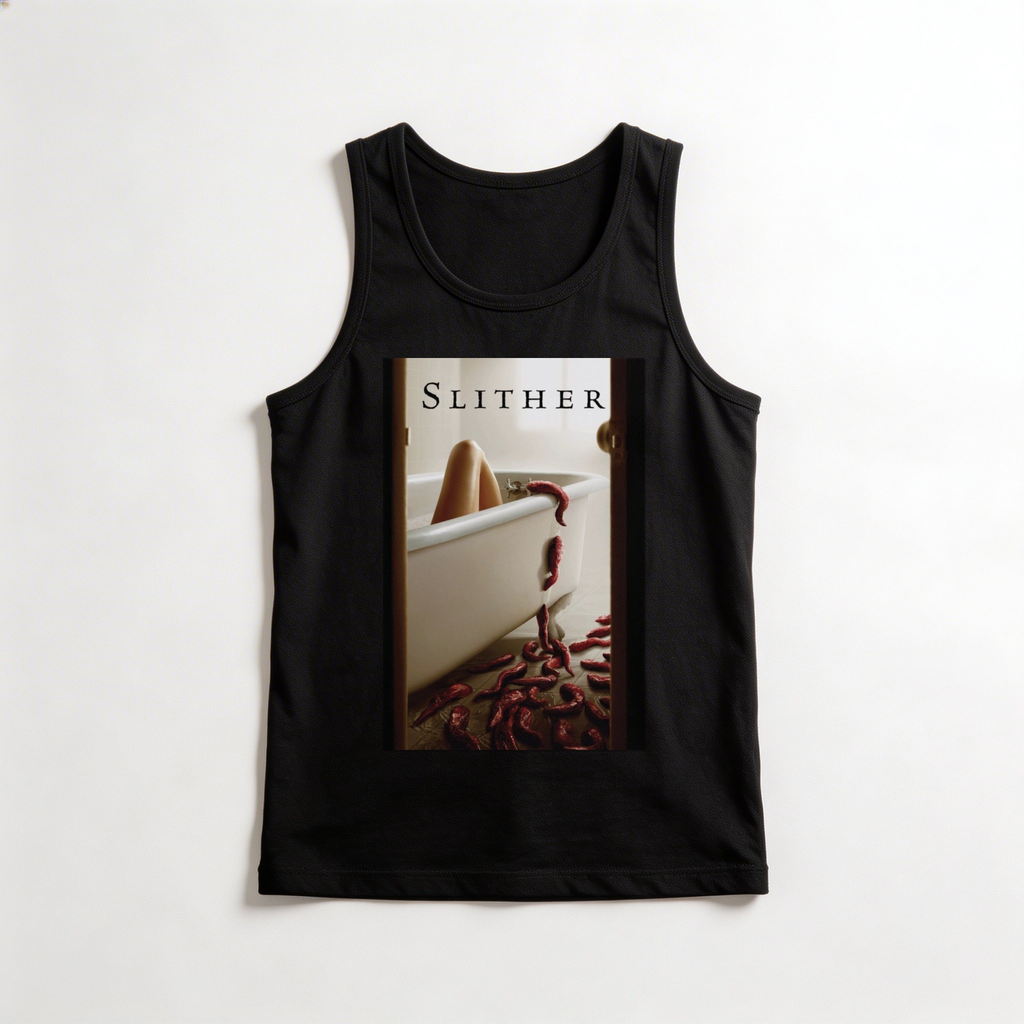 Camiseta_regata_preto_camarada_do_alem_-_Slither_Arrepio | Slither (Arrepio)