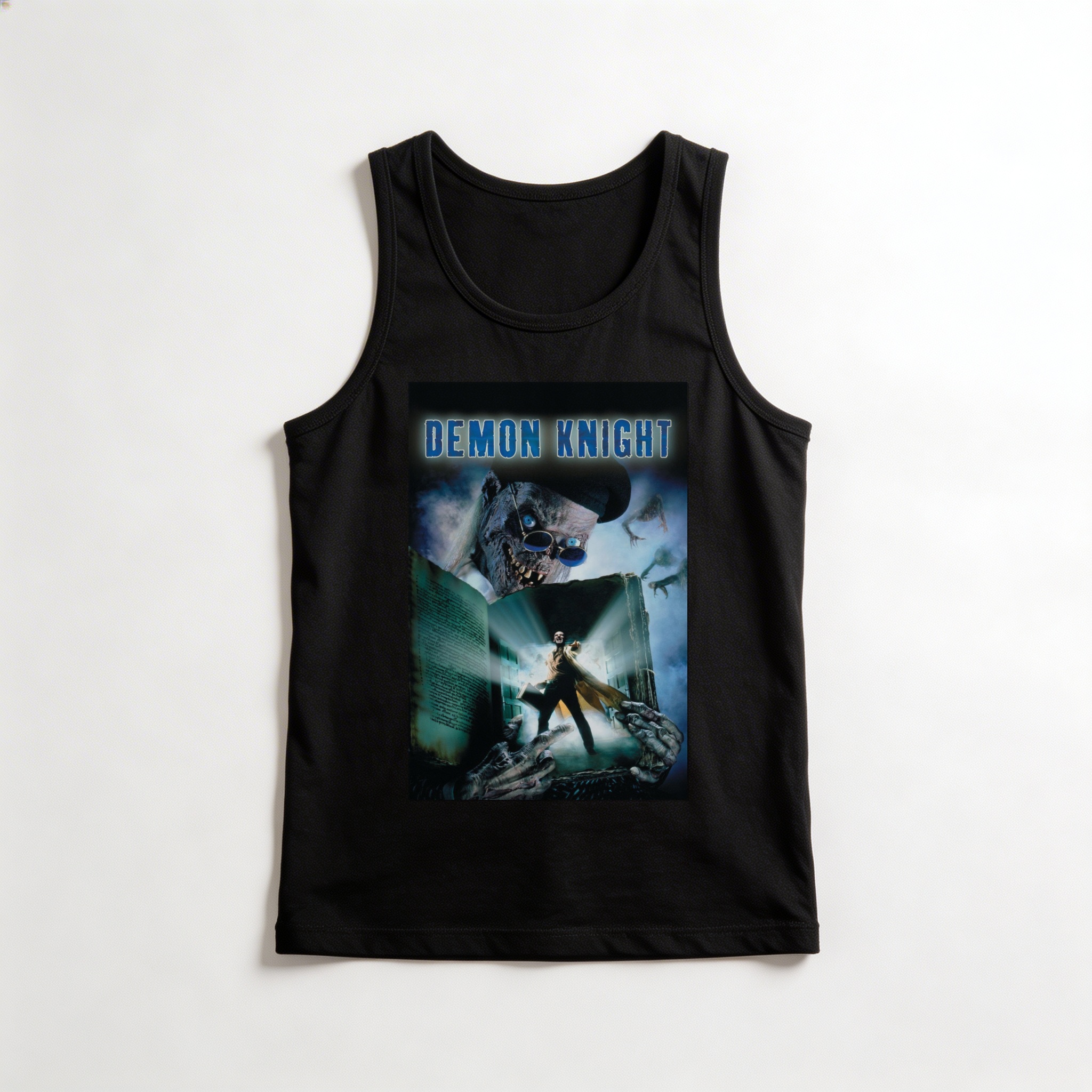 Camiseta_regata_preto_camarada_do_alem_-_Tales_from_the_Crypt_Demon_Knight_Contos_da_cripta_-_o_ritual | Tales from the Crypt Demon Knight (Contos da cripta - o ritual)