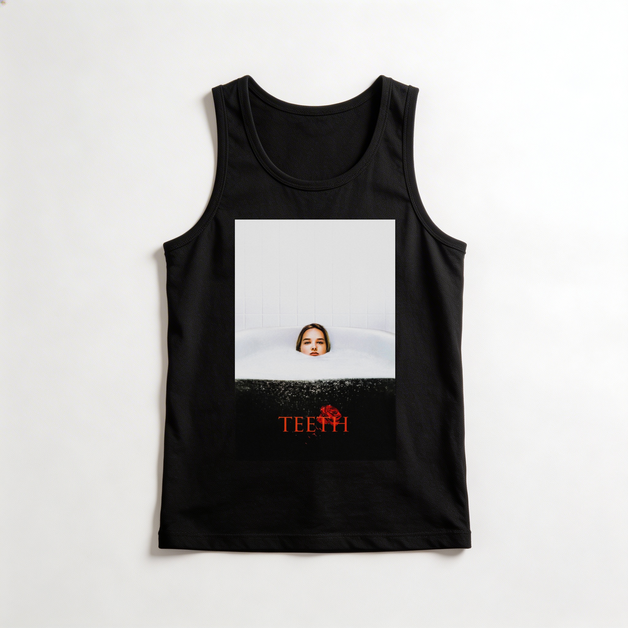 Camiseta_regata_preto_camarada_do_alem_-_Teeth_Teeth_-_o_dente_da_vinganca | Teeth (Teeth - o dente da vingança)