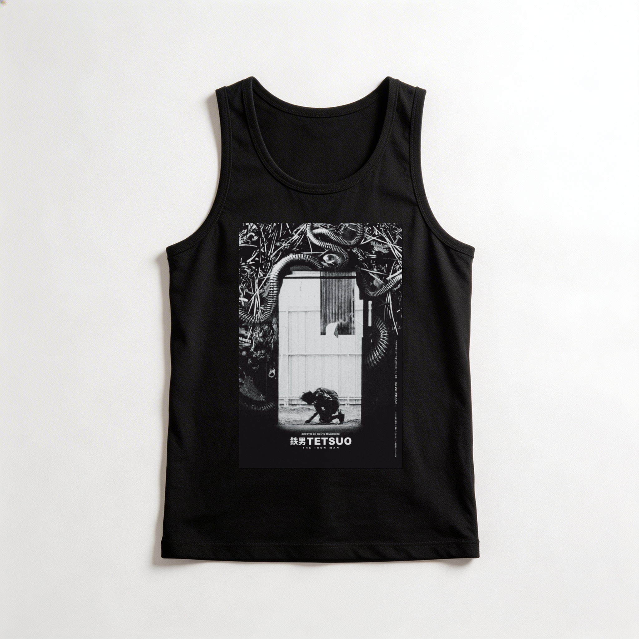 Camiseta_regata_preto_camarada_do_alem_-_Tetsuo_The_Iron_Man_Tetsuo_the_iron_man | Tetsuo The Iron Man (Tetsuo: the iron man)