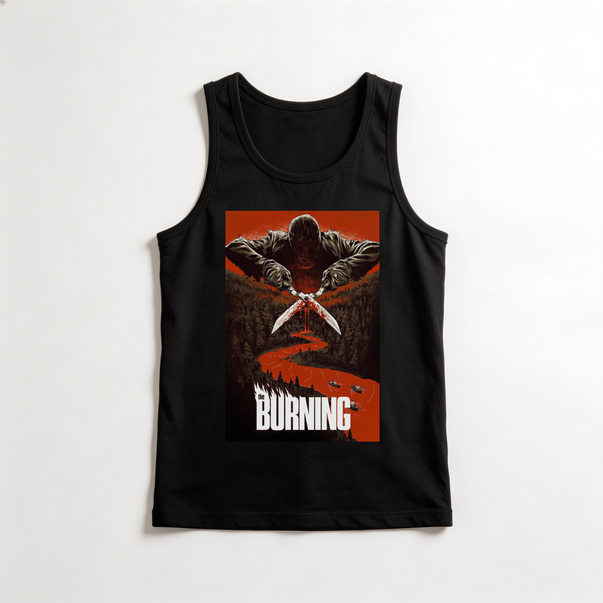 Camiseta_regata_preto_camarada_do_alem_-_The_Burning_Chamas_da_morte | The Burning (Chamas da morte)