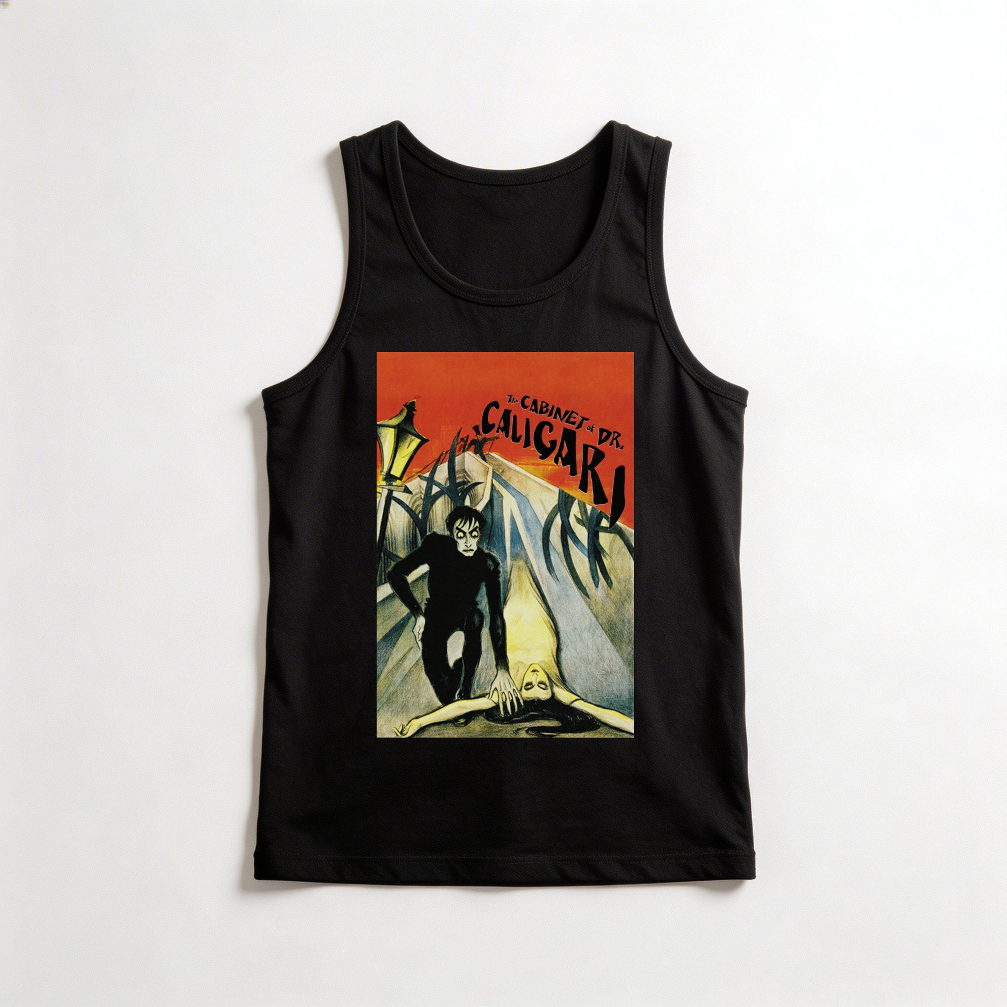 Camiseta_regata_preto_camarada_do_alem_-_The_Cabinet_of_Dr_Caligari_O_gabinete_do_Dr_Caligari | The Cabinet of Dr. Caligari (O gabinete do Dr. Caligari)