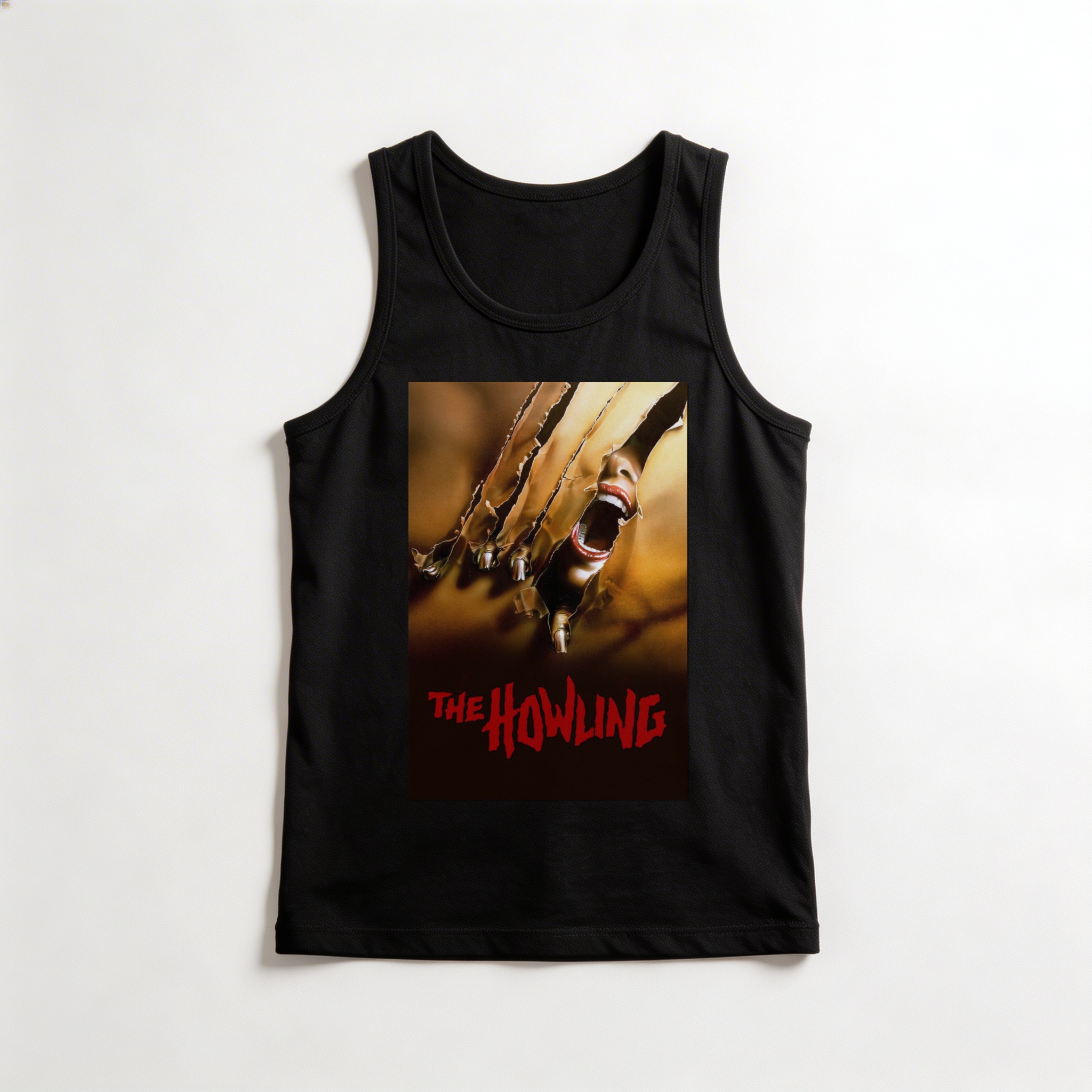 Camiseta_regata_preto_camarada_do_alem_-_The_Howling_Grito_de_horror | The Howling (Grito de horror)