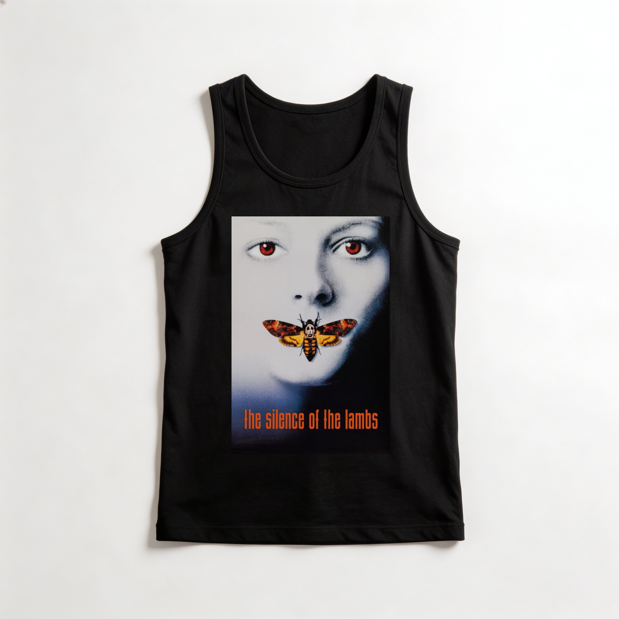 Camiseta_regata_preto_camarada_do_alem_-_The_Silence_of_the_Lambs_O_silencio_dos_inocentes | The Silence of the Lambs (O silêncio dos inocentes)