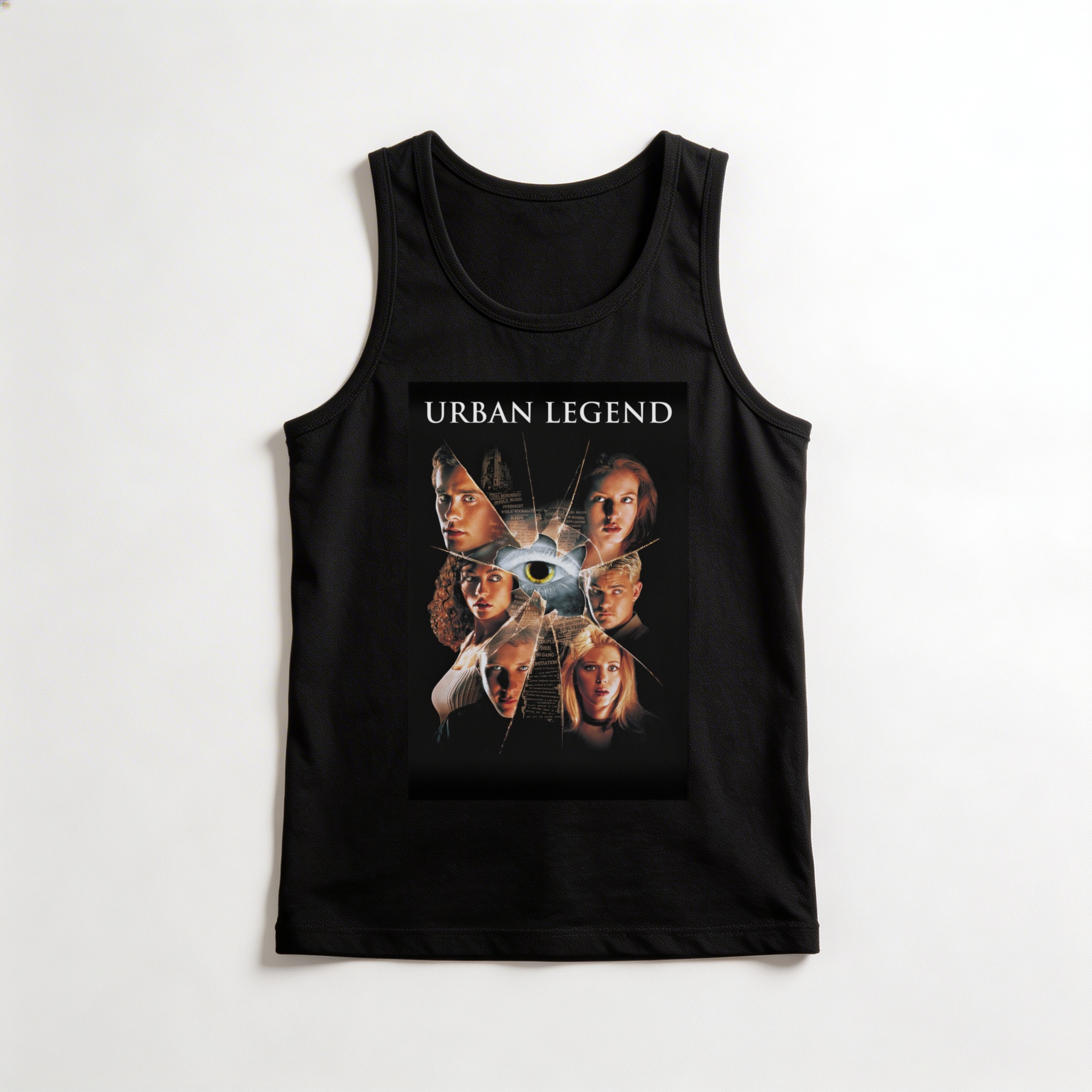 Camiseta_regata_preto_camarada_do_alem_-_Urban_Legend_Lenda_urbana | Urban Legend (Lenda urbana)