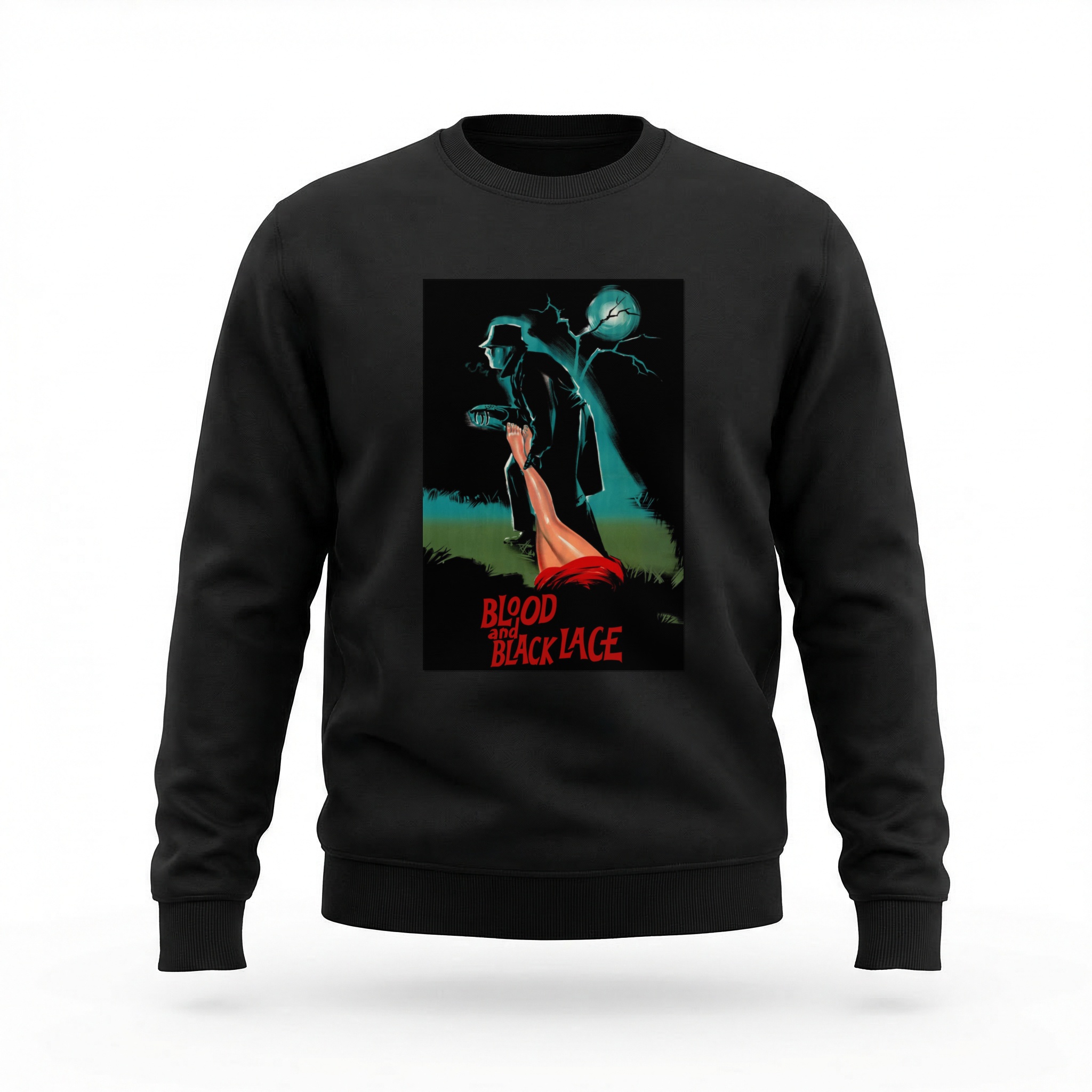 Moletom_careca_preto_camarada_do_alem_-_Blood_and_Black_Lace_Seis_mulheres_para_o_assassino | Blood and Black Lace (Seis mulheres para o assassino)