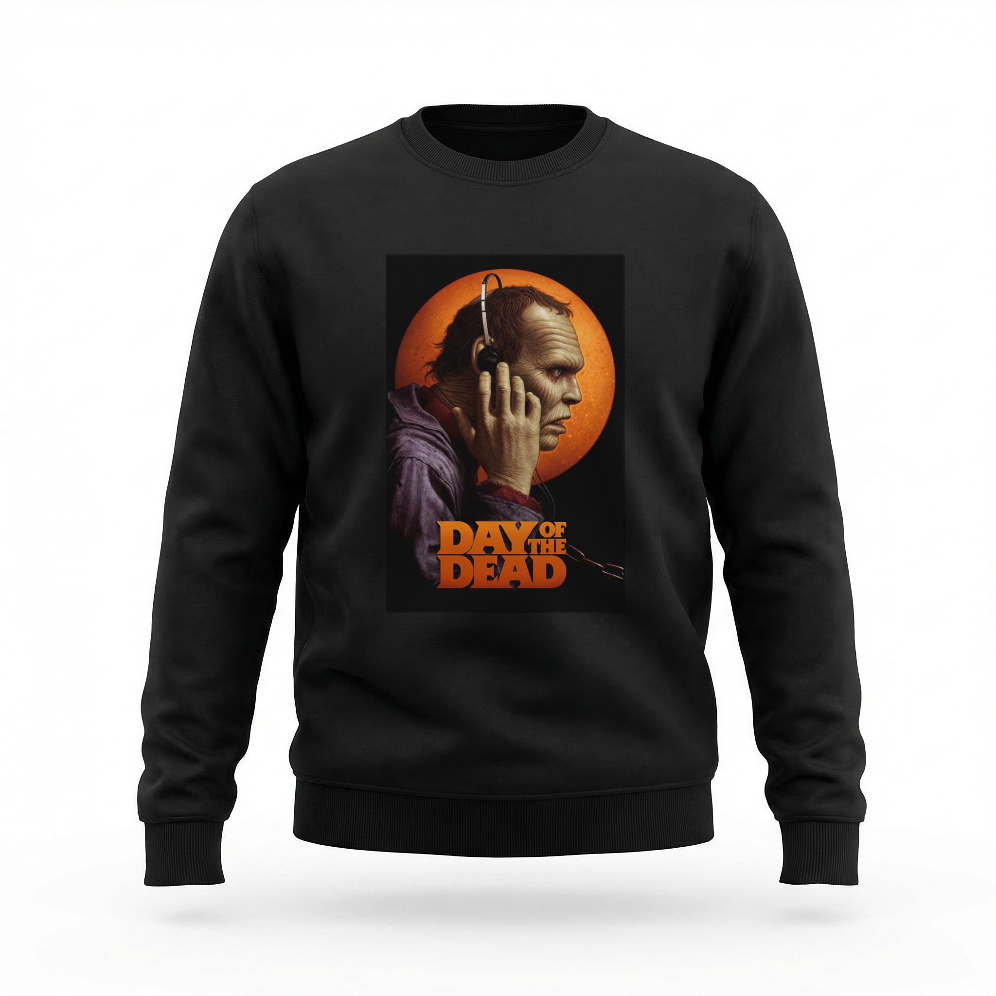 Moletom_careca_preto_camarada_do_alem_-_Day_of_the_Dead_Dia_dos_mortos | Day of the Dead (Dia dos mortos)