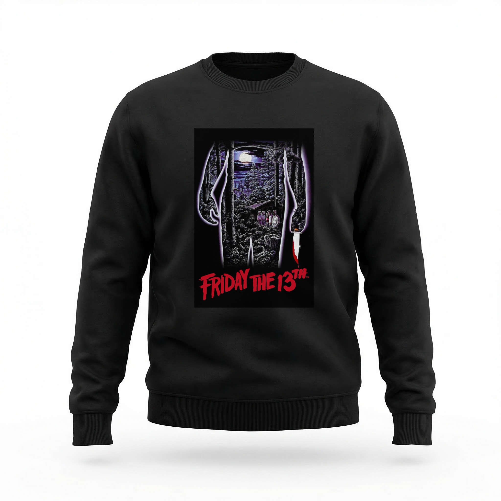 Moletom_careca_preto_camarada_do_alem_-_Friday_the_13th_Sexta-feira_13 | Friday the 13th (Sexta-feira 13)