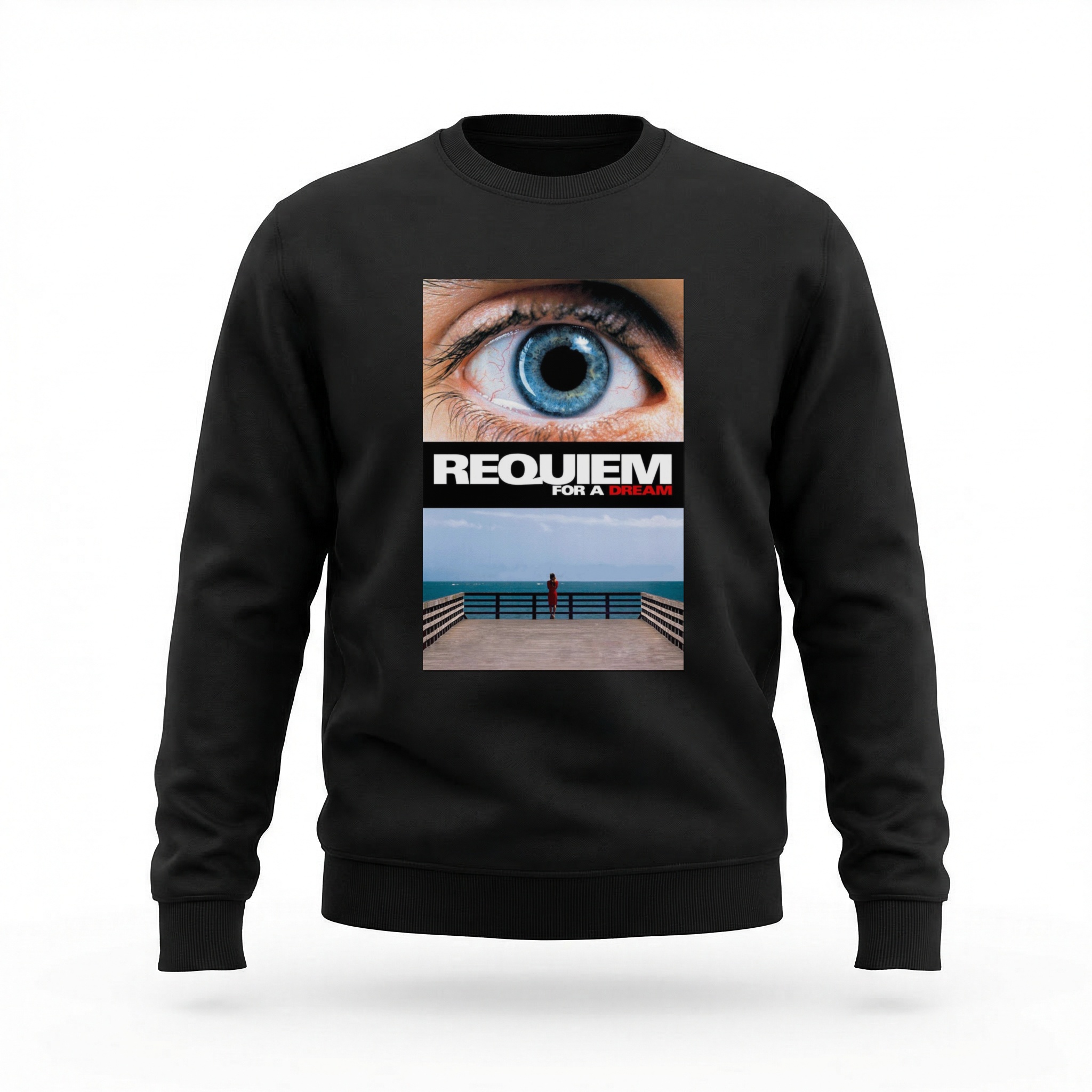 Moletom_careca_preto_camarada_do_alem_-_Requiem_for_a_Dream_Requiem_para_um_sonho | Requiem for a Dream (Réquiem para um sonho)