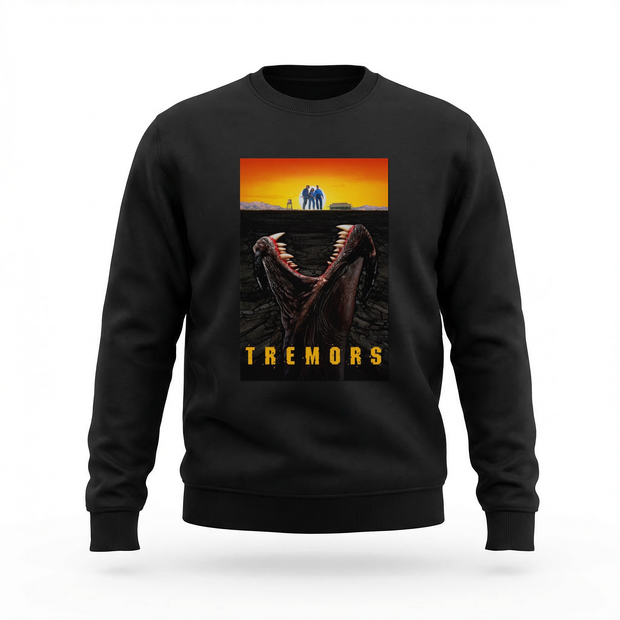 Moletom_careca_preto_camarada_do_alem_-_Tremors_O_ataque_dos_vermes_malditos | Tremors (O ataque dos vermes malditos)